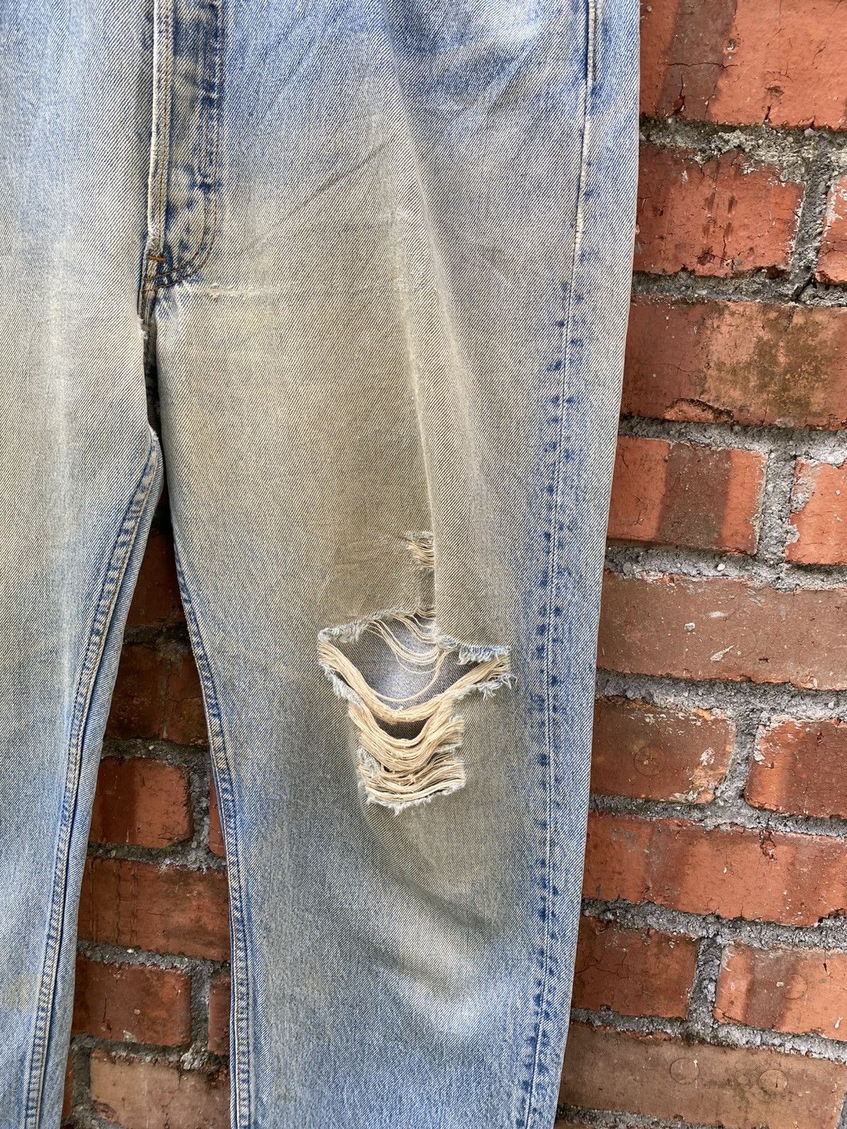 Levi's × Vintage W38x30 vintage levi's 501 distressed made in USA Size US 38 / EU 54 - 4 Thumbnail