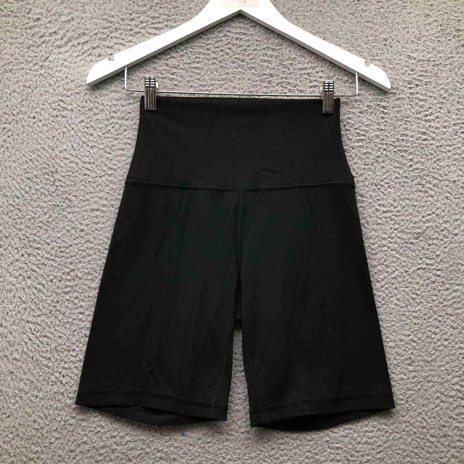Lululemon Lululemon Women's Size 4 Athletic Shorts Spandex Black Solid  Polyester