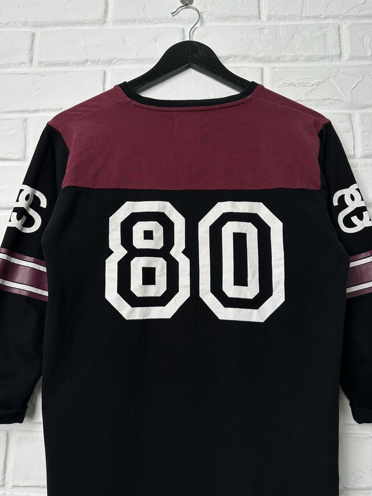 Stussy STUSSY Y2K Big Logo Long Sleeve T-Shirt Sweatshirt Tunic Size S / US 4 / IT 40 - 8 Thumbnail