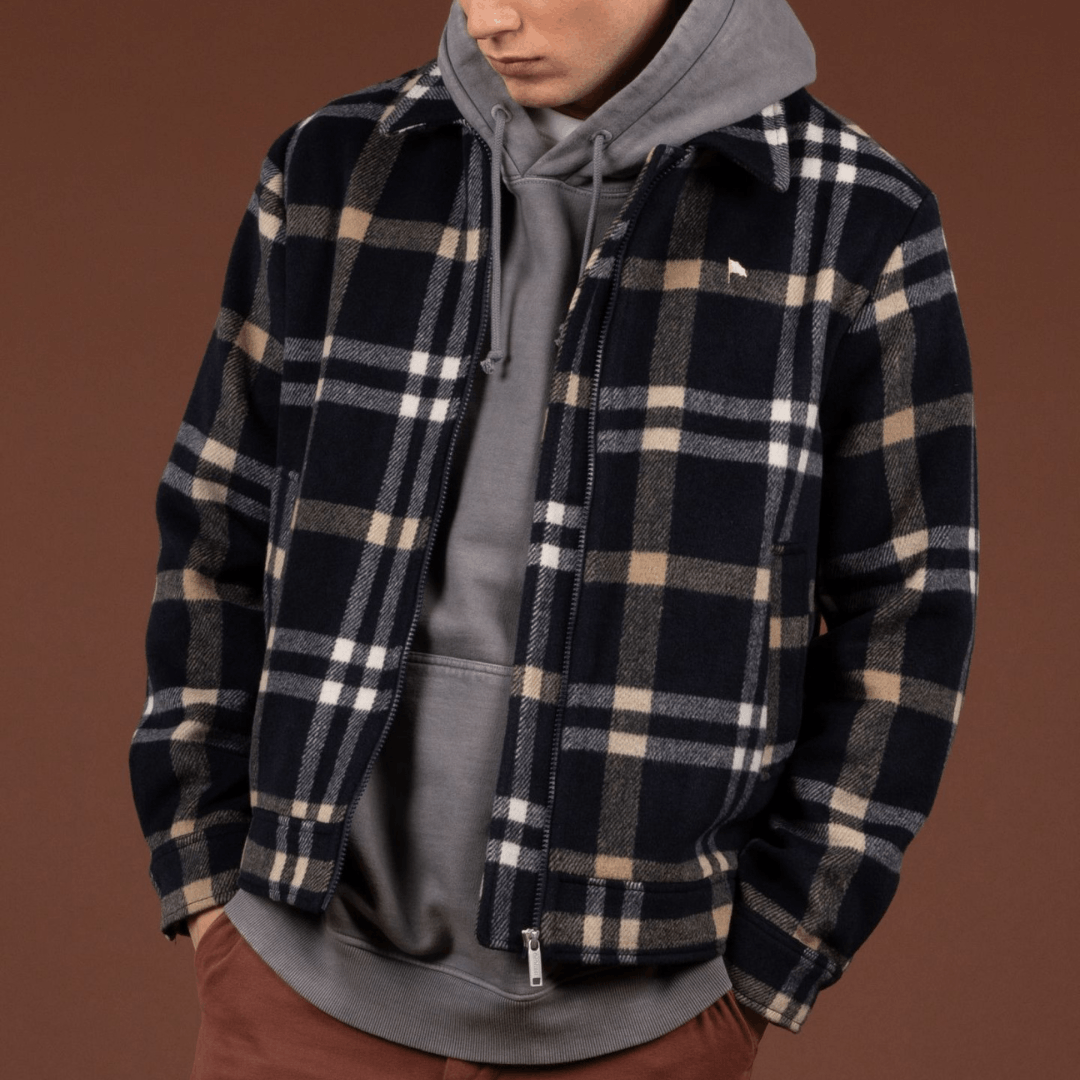 Wemoto BNWT Wemoto - Donnie - Plaid Worker Jacket - Size Small Size US S / EU 44-46 / 1 - 2 Thumbnail