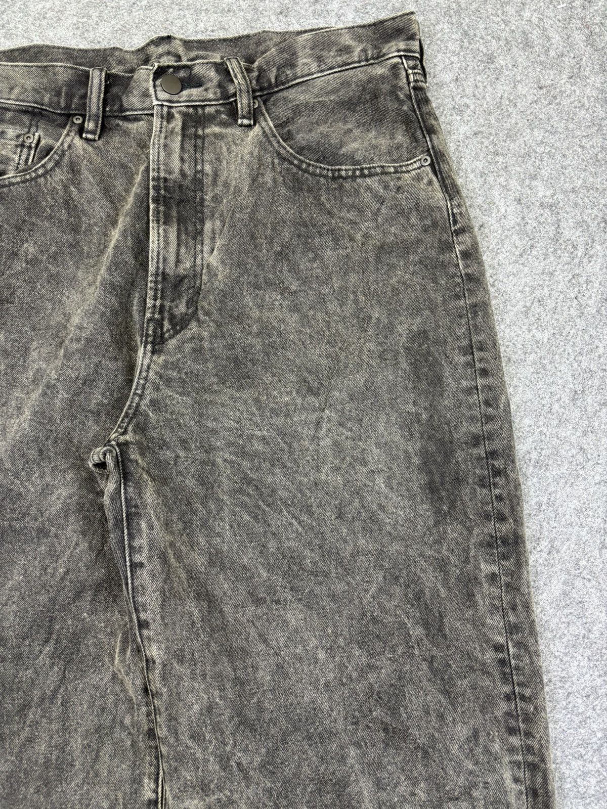 GU 💥Smoky Fades💥Very Rare Gu Wide Baggy Denim F798 Size US 34 / EU 50 - 3 Thumbnail