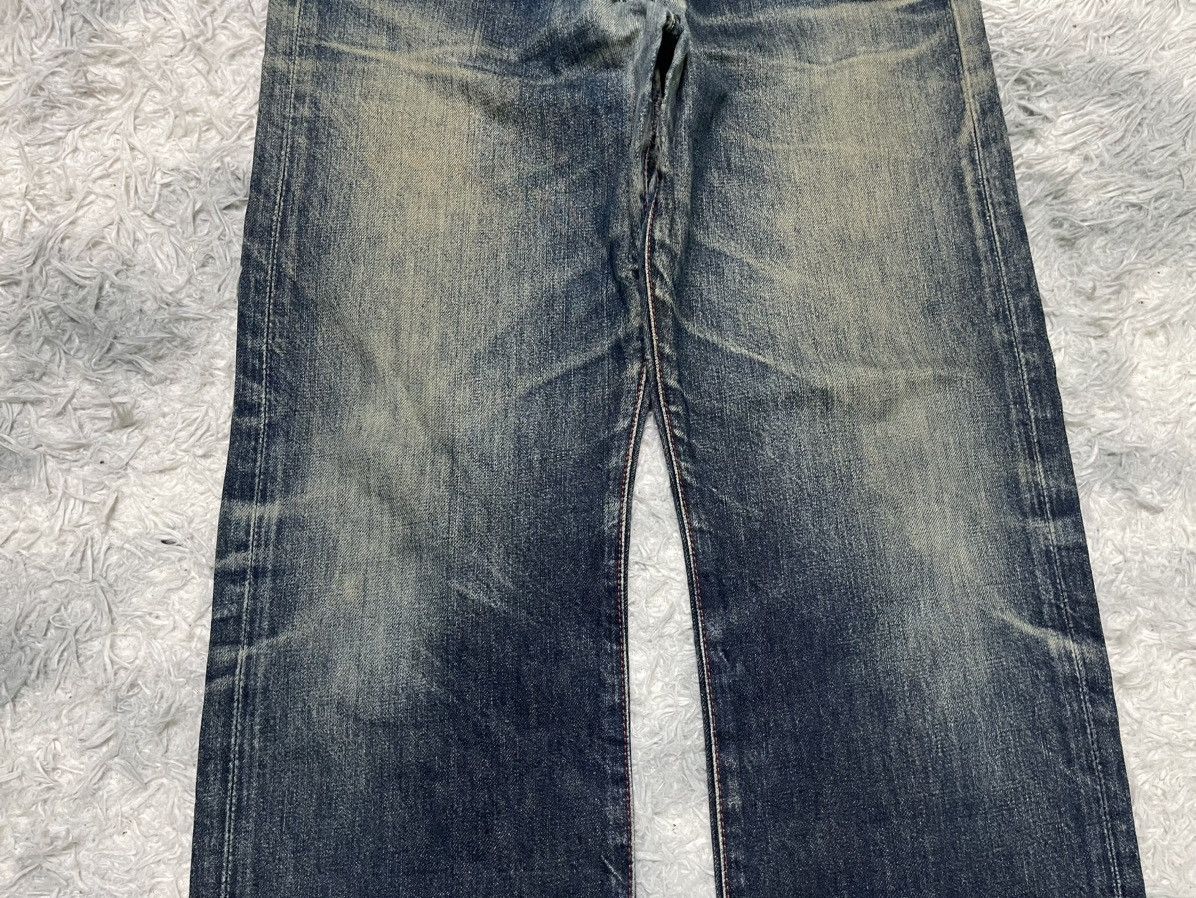 G-Star 2000s G STAR RAW DENIM RARE DESIGN DISTRESSED Size US 34 / EU 50 - 4 Thumbnail
