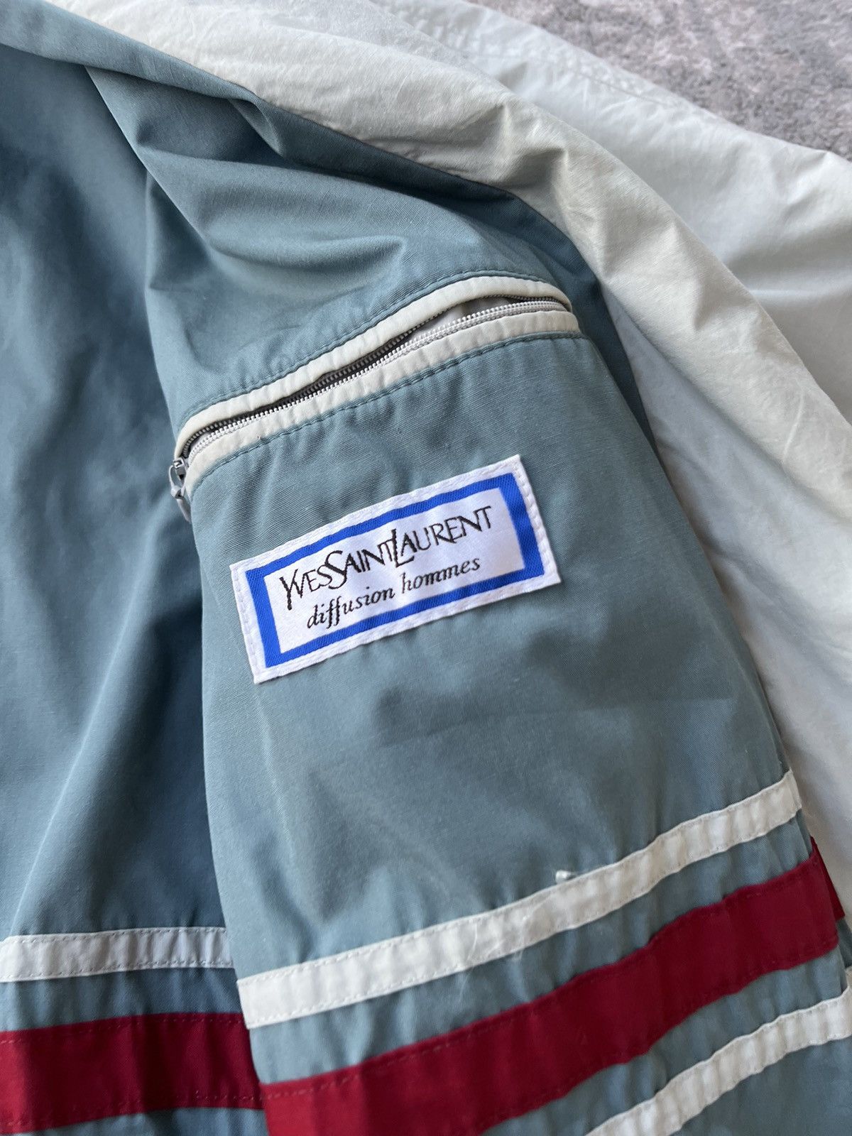 Vintage Vintage Yves Saint Laurent Jacket Size XL / US 12-14 / IT 48-50 - 9 Thumbnail