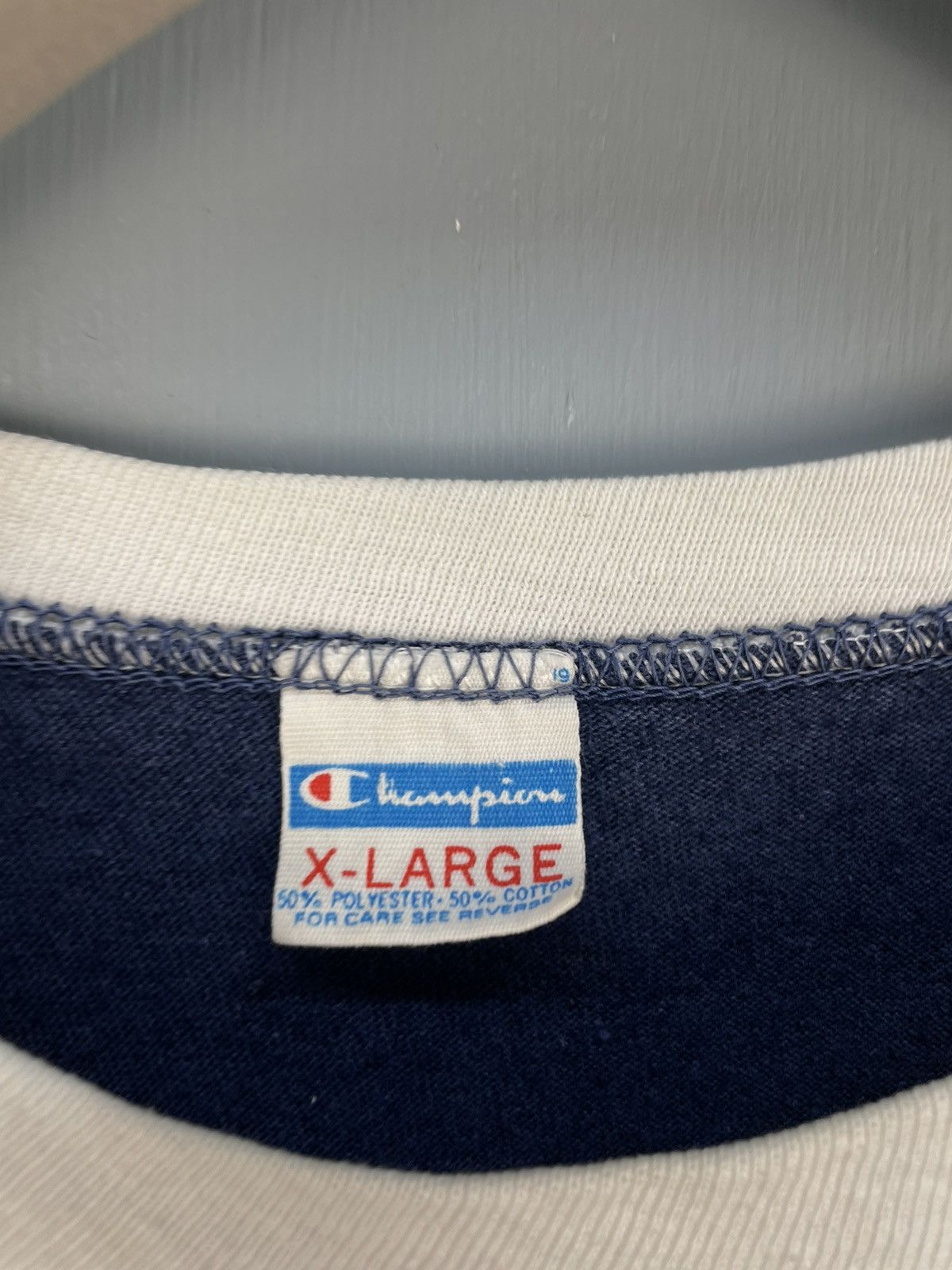 Champion Vintage 70s UCSB champion blue bar t shirt Size US XL / EU 56 / 4 - 5 Thumbnail