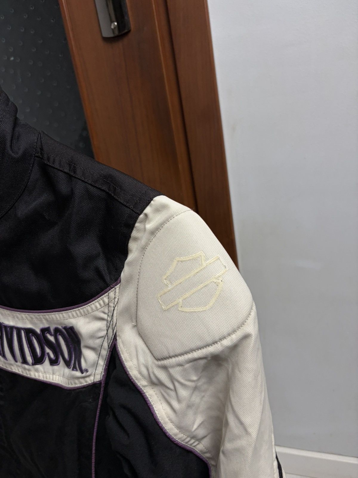 Harley Davidson Vintage Harley-Davidson Moto Tribal Shield Riding Jacket Size M / US 6-8 / IT 42-44 - 11 Thumbnail