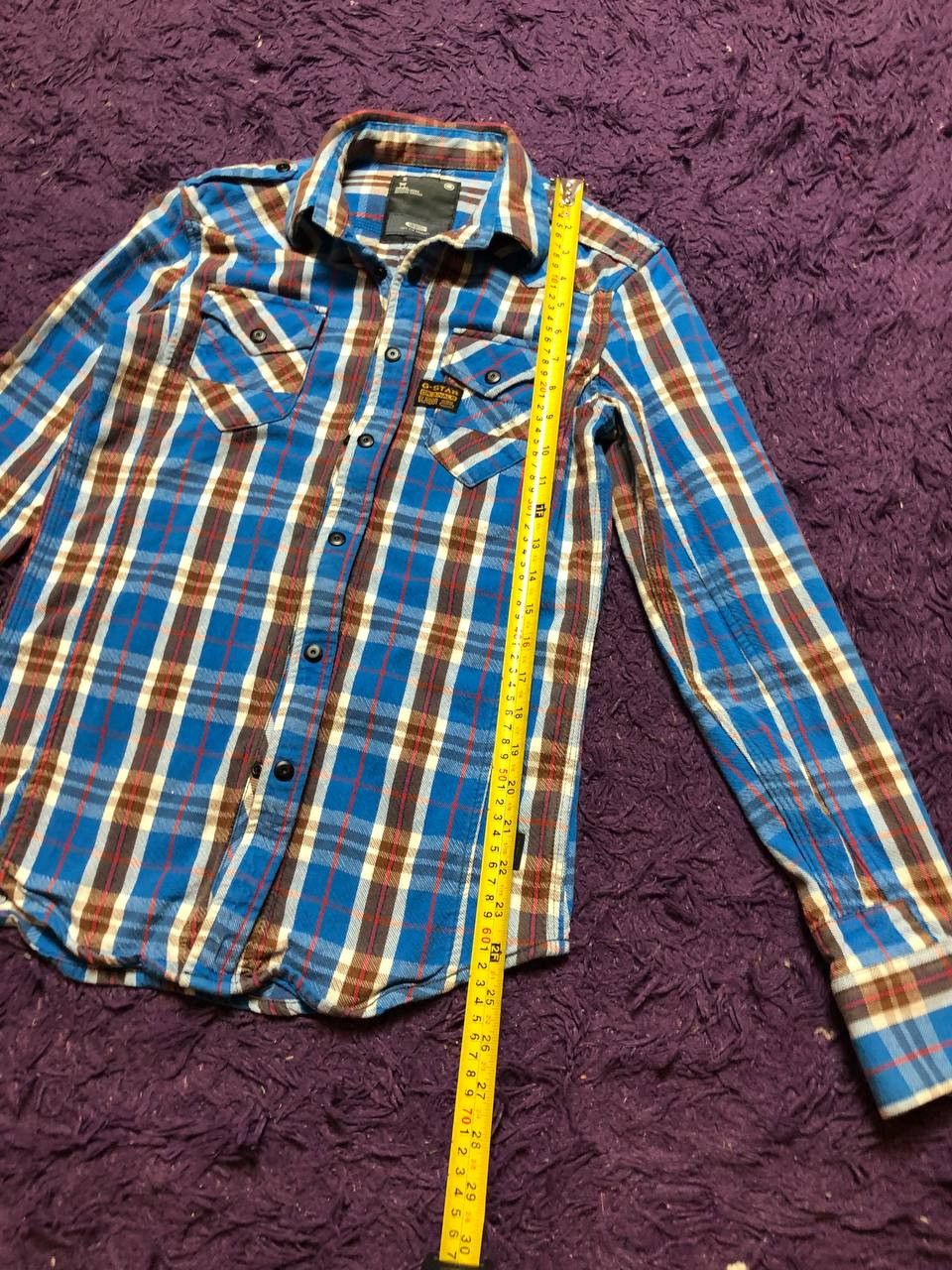 G-Star Print Shirt Logo G-Star Raw Y2K Avant-Garde VINTAGE Size US S / EU 44-46 / 1 - 13 Thumbnail