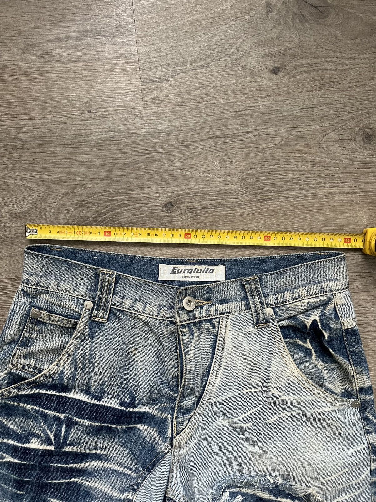 Japanese Brand Men’s cosmo lupo jeans y2k Size US 32 / EU 48 - 9 Thumbnail
