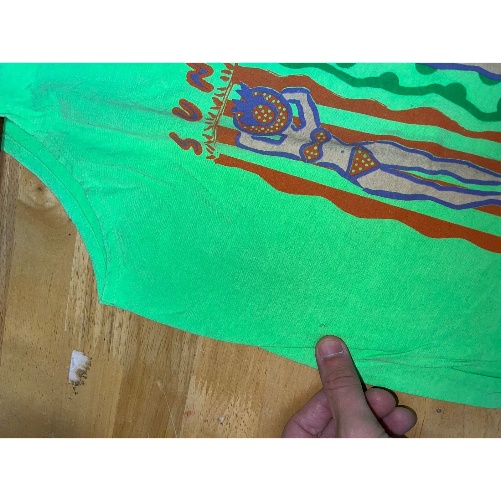 Cherokee Womens Vintage Beach Shirt Tank Top Sun Sand Surf Top Small Size S / US 4 / IT 40 - 8 Thumbnail