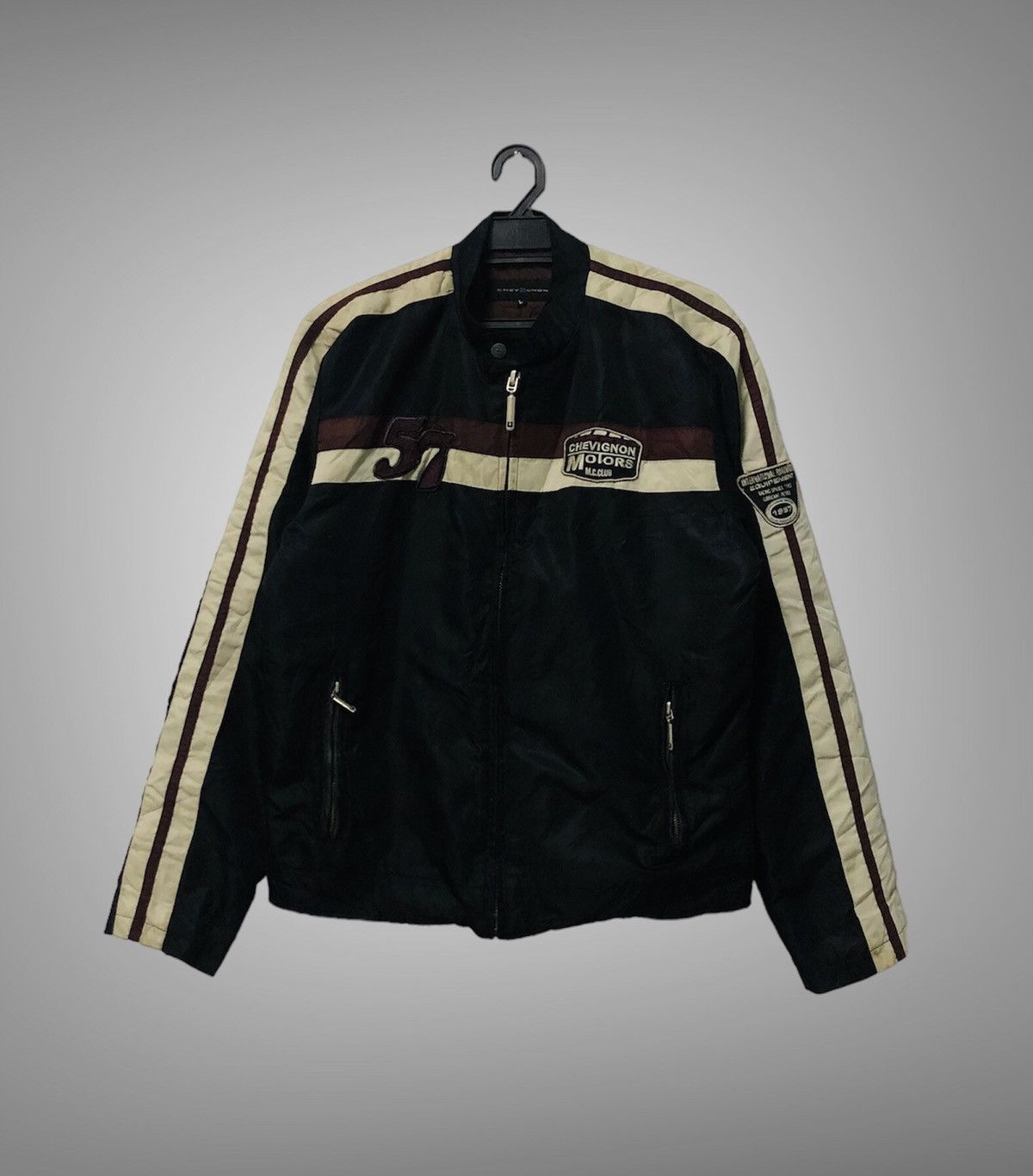 Chevignon × Vintage A03 Vintage Chevignon Riding Jacket Size US L / EU 52-54 / 3 - 1 Thumbnail