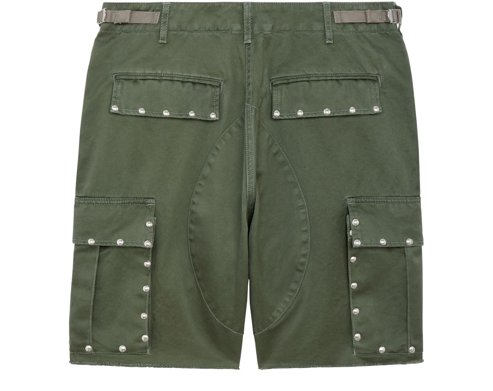Celine o1bcso1str0125 2Z136403E Short in Green Size US 30 / EU 46 - 2 Thumbnail