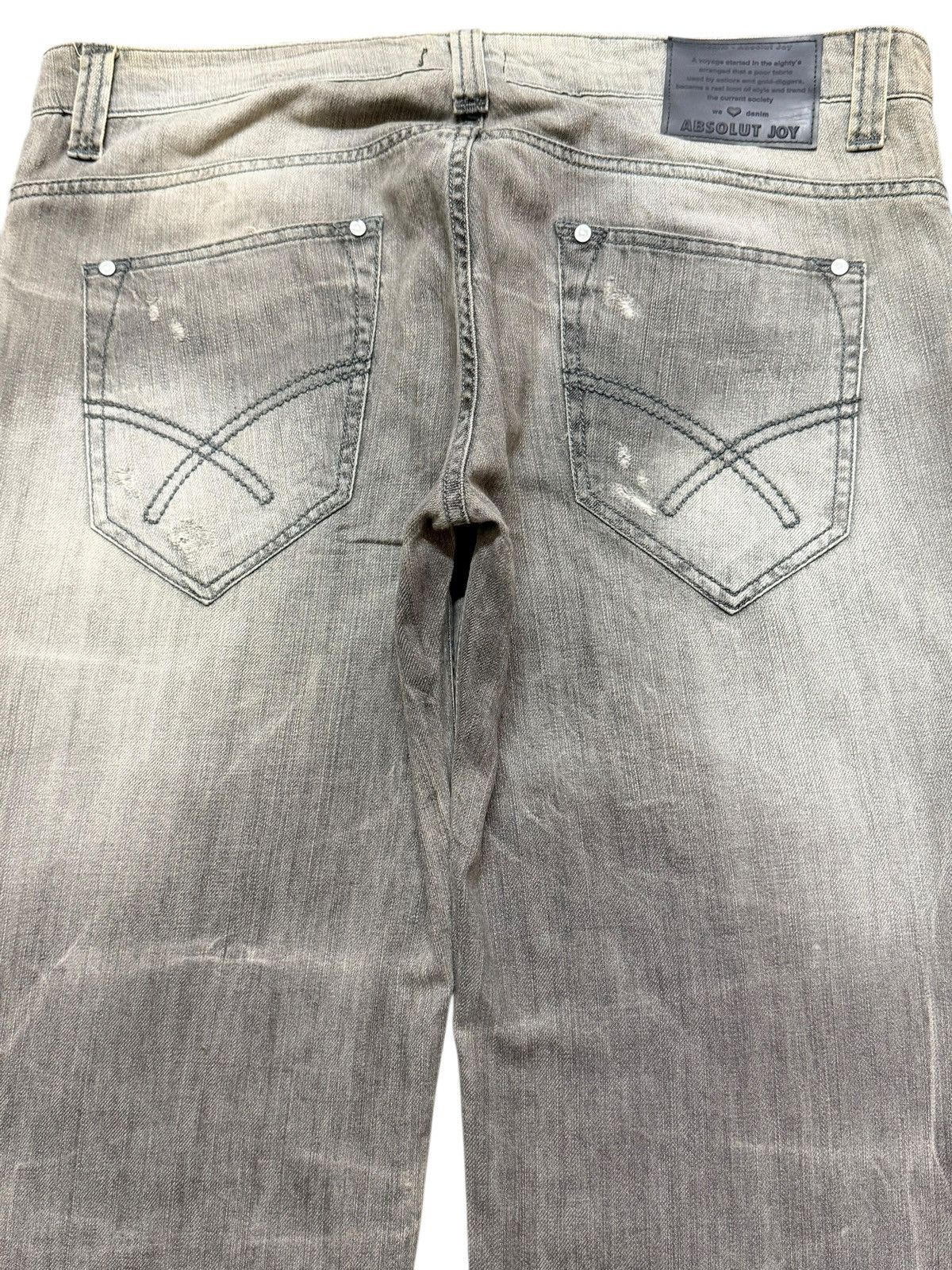Absolut Joy Vintage 90s Italy Absolut Joy Faded Wash Style Distressed Size US 36 / EU 52 - 5 Thumbnail