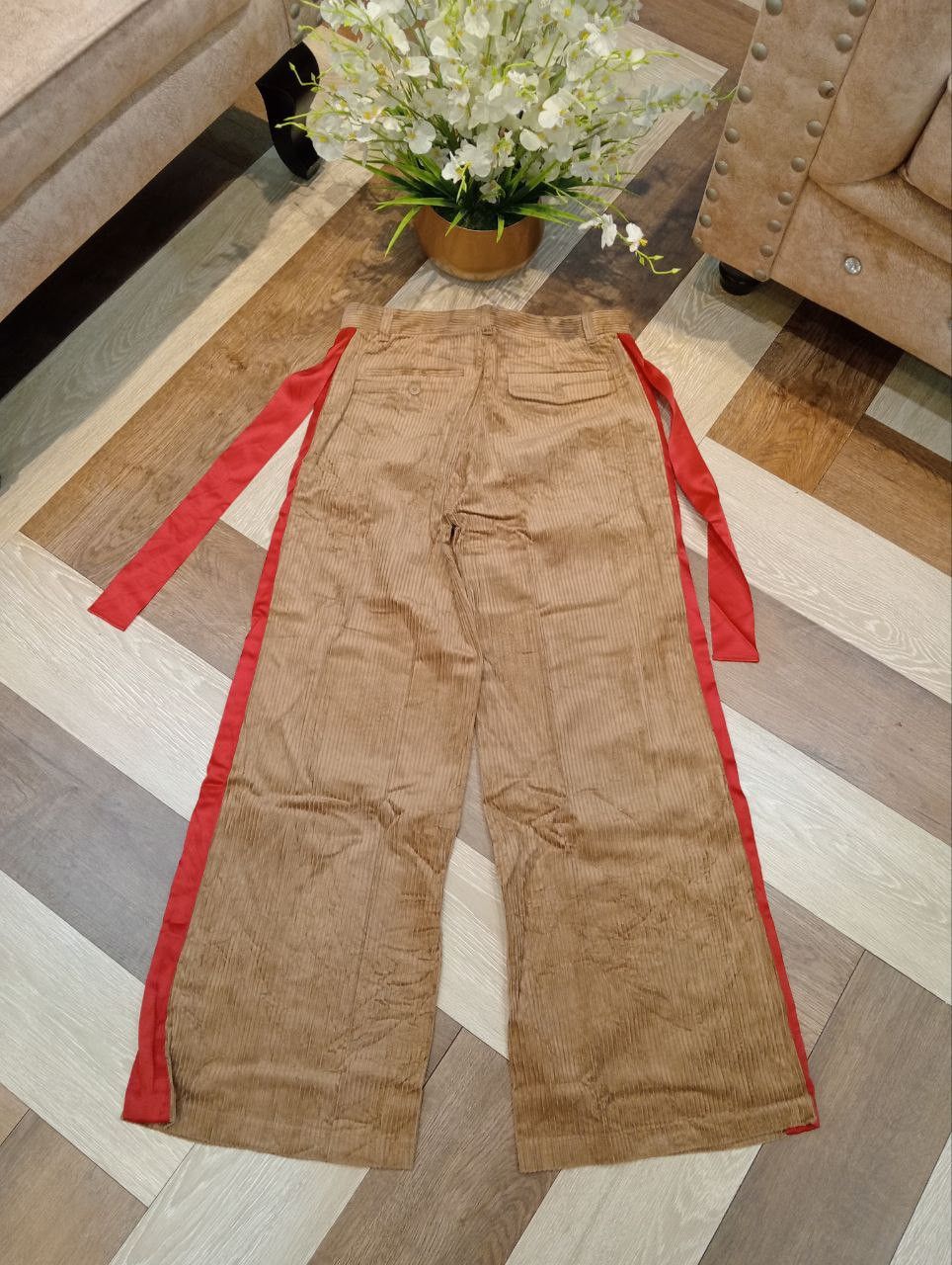 GU × Undercover GU X UNDERCOVER WIDE LEG CORDUROY PANTS - SIZE L Size US 31 - 8 Thumbnail