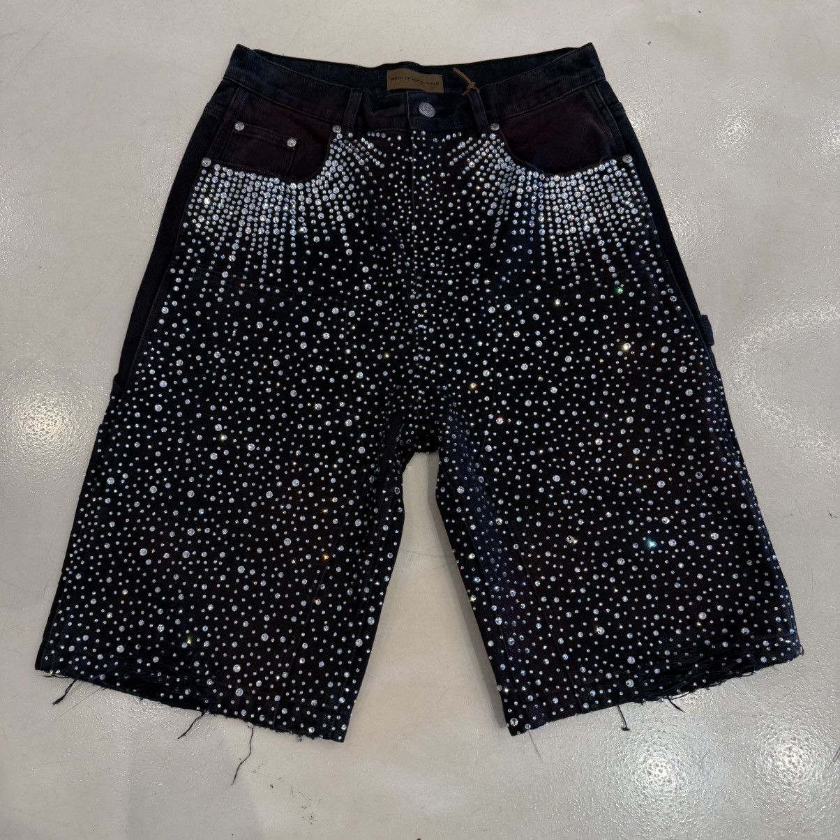 Birth Of Royal Child Black Jorts
