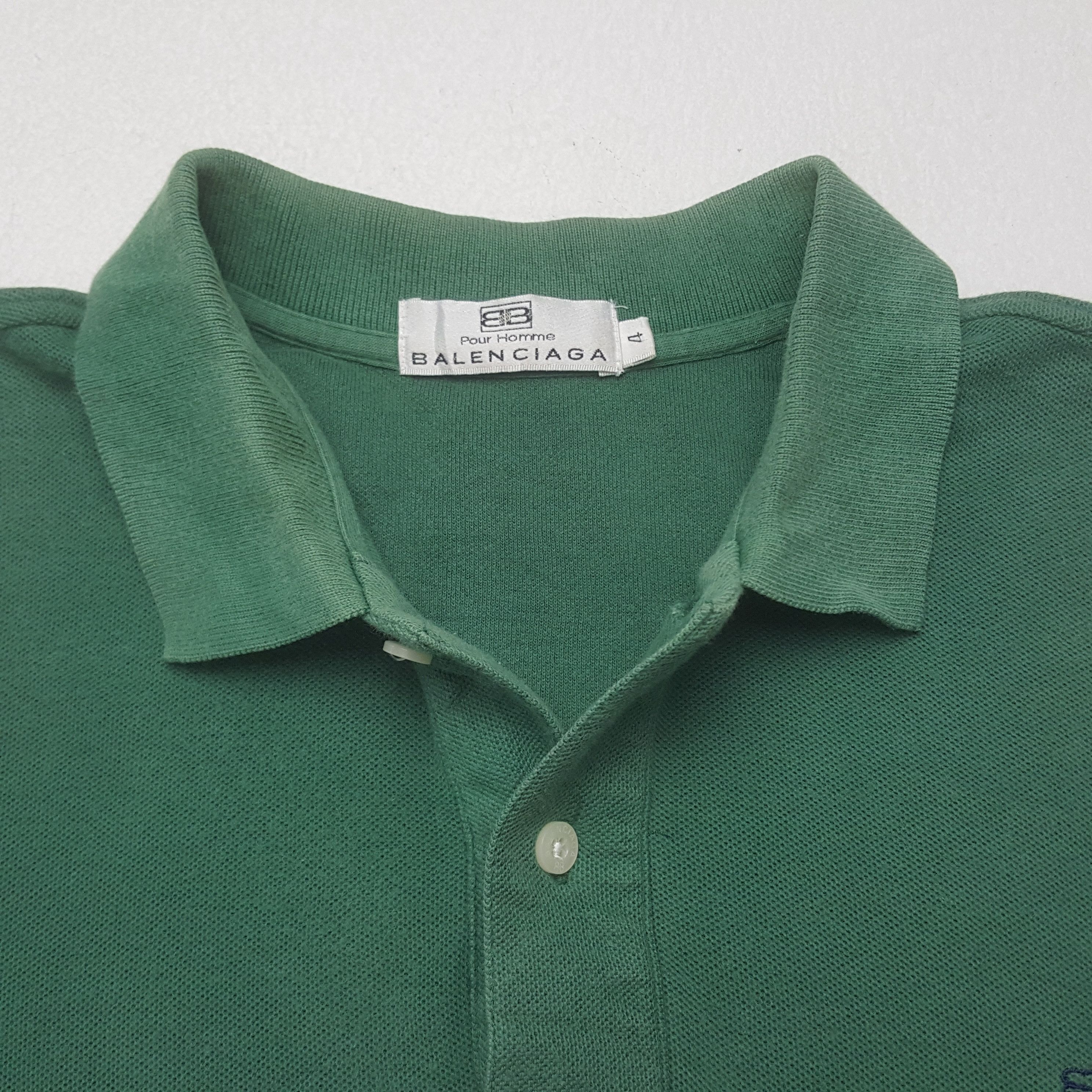 Balenciaga × Vintage Vintage Balenciaga Polos Shirt Size US M / EU 48-50 / 2 - 4 Thumbnail