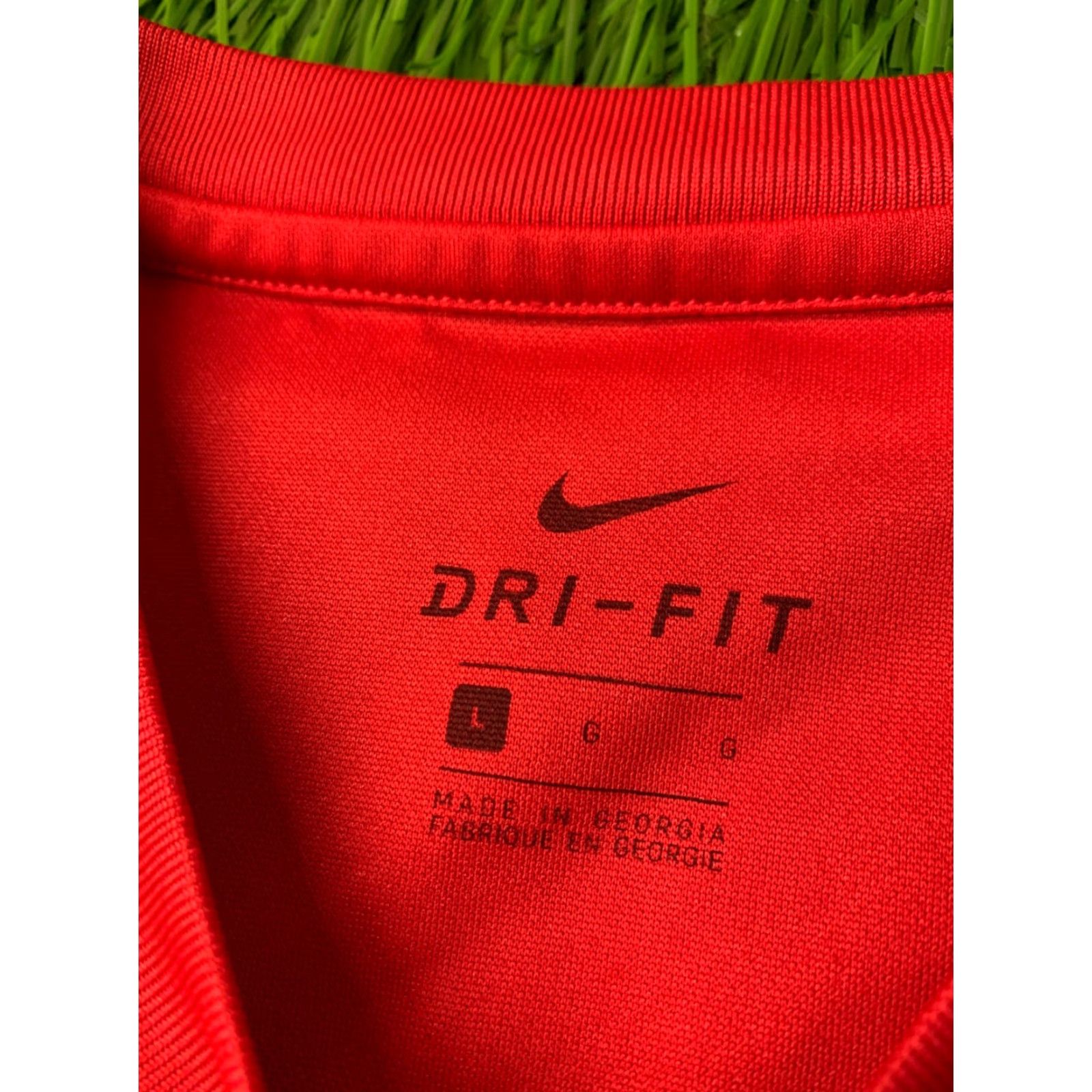 Nike Nike Dri-Fit Park Original 2019 Men Football Soccer Training Shirt Jersey L Red Park Nike Shirt Mens L Red 2019 Football Shirt Size US L / EU 52-54 / 3 - 4 Thumbnail