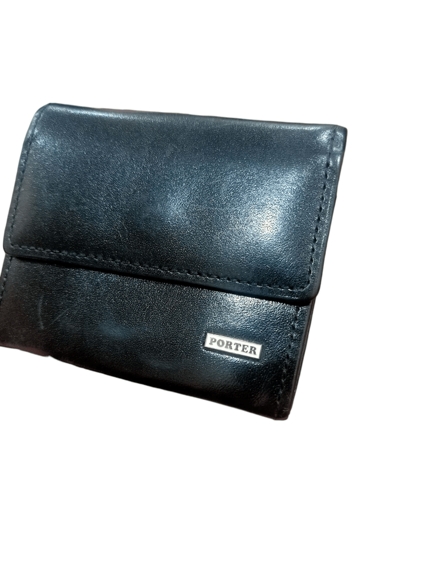 Porter Porter Sheen Leather Coin Case Wallet Size ONE SIZE - 2 Thumbnail