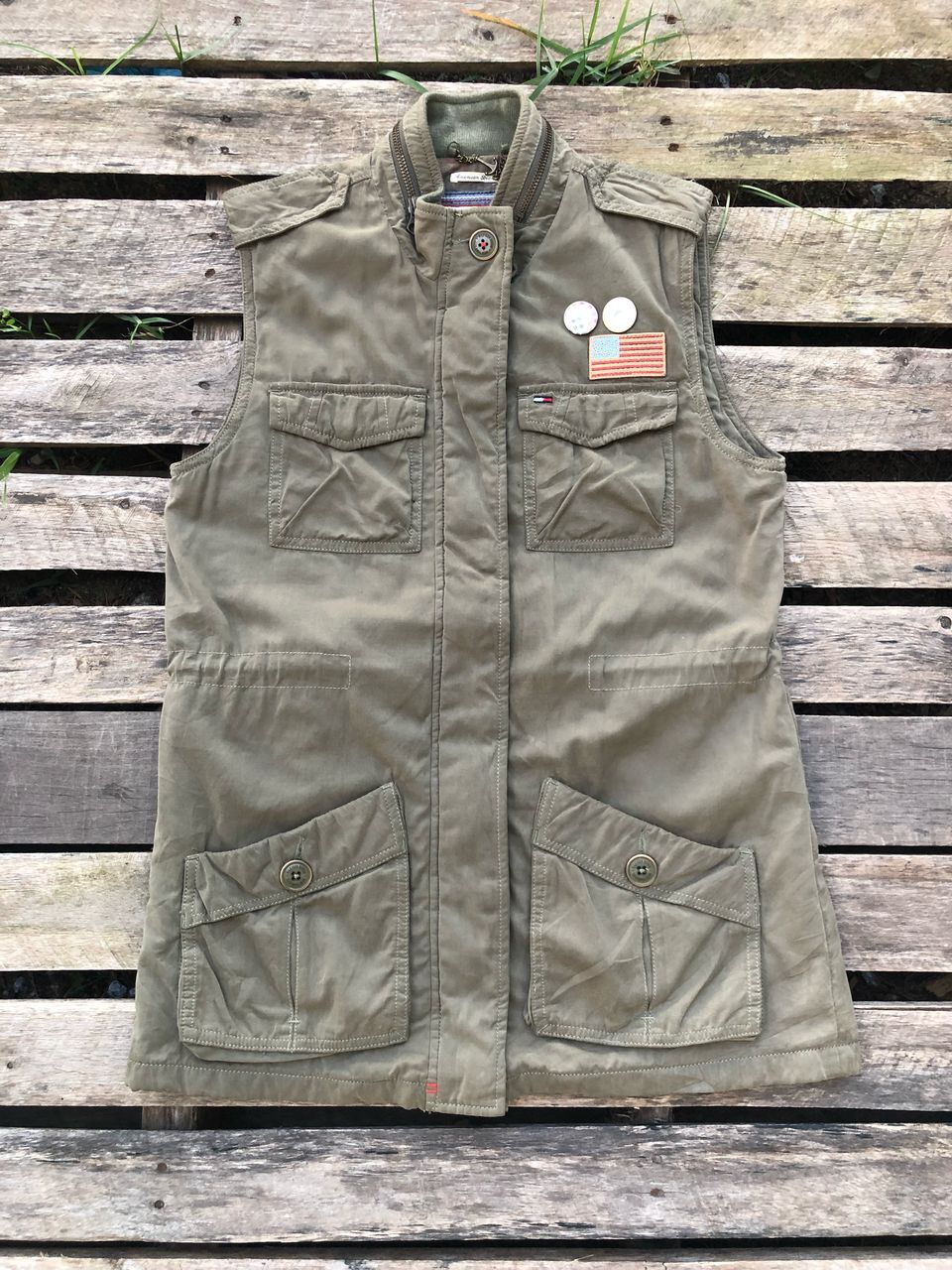 Tommy Hilfiger Tommy Hilfiger Military Vests With Hooded Size US XS / EU 42 / 0 - 1 Thumbnail