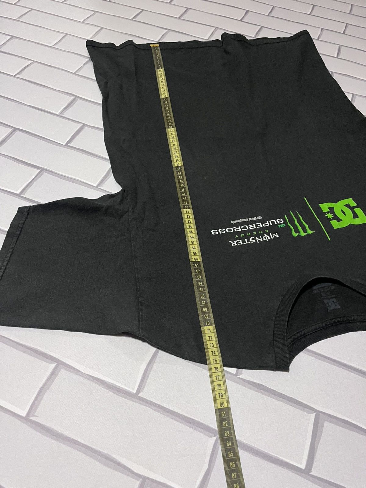 DC DC x Monster Energy AMA Supercross Tee Black Size US L / EU 52-54 / 3 - 6 Thumbnail