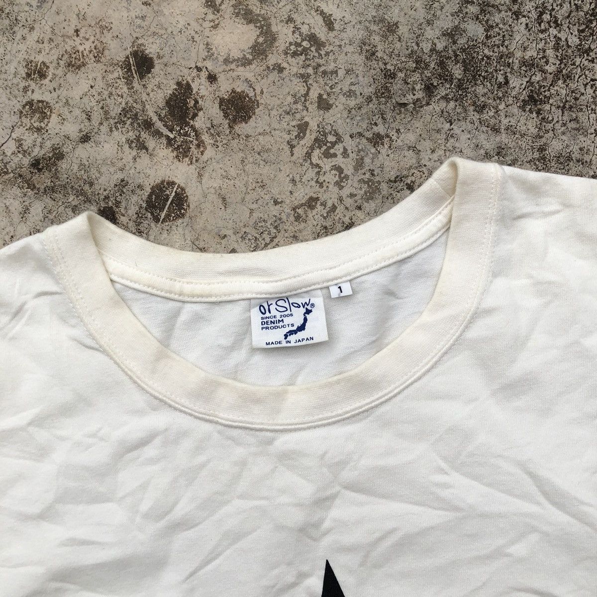 Japanese Brand × Orslow ORSLOW Star Big Logo T-Shirt Size US S / EU 44-46 / 1 - 4 Thumbnail