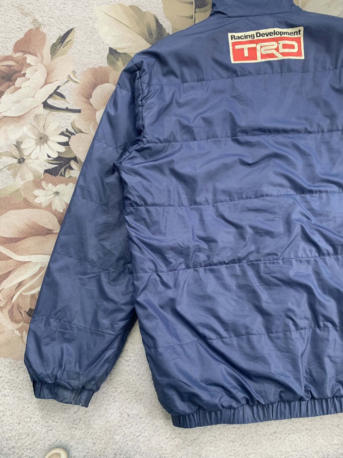Japanese Brand Vtg TRD Thin Puffer Style Jacket Size US L / EU 52-54 / 3 - 9 Thumbnail