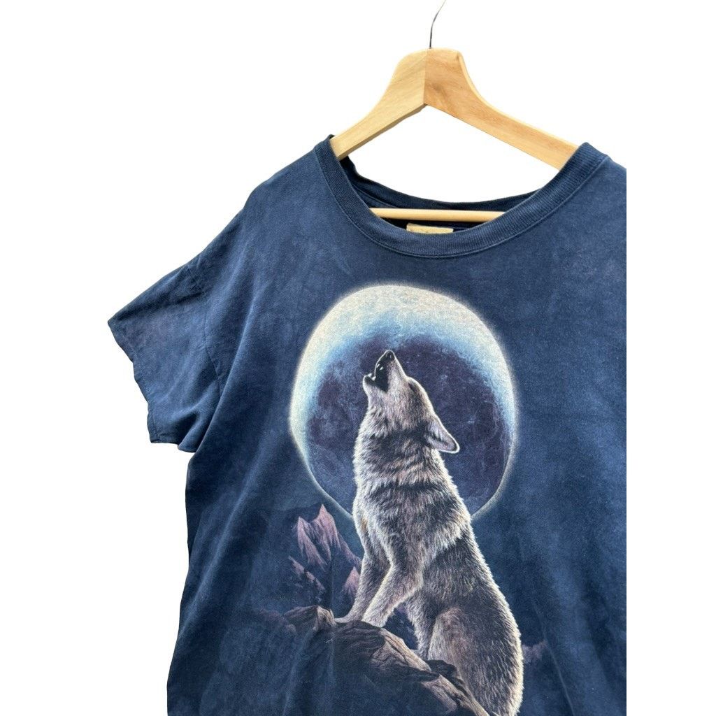 The Mountain × Vintage Vintage The Mountain Night Wolf Moon Animal Graphic Tee Size US XXL / EU 58 / 5 - 4 Thumbnail