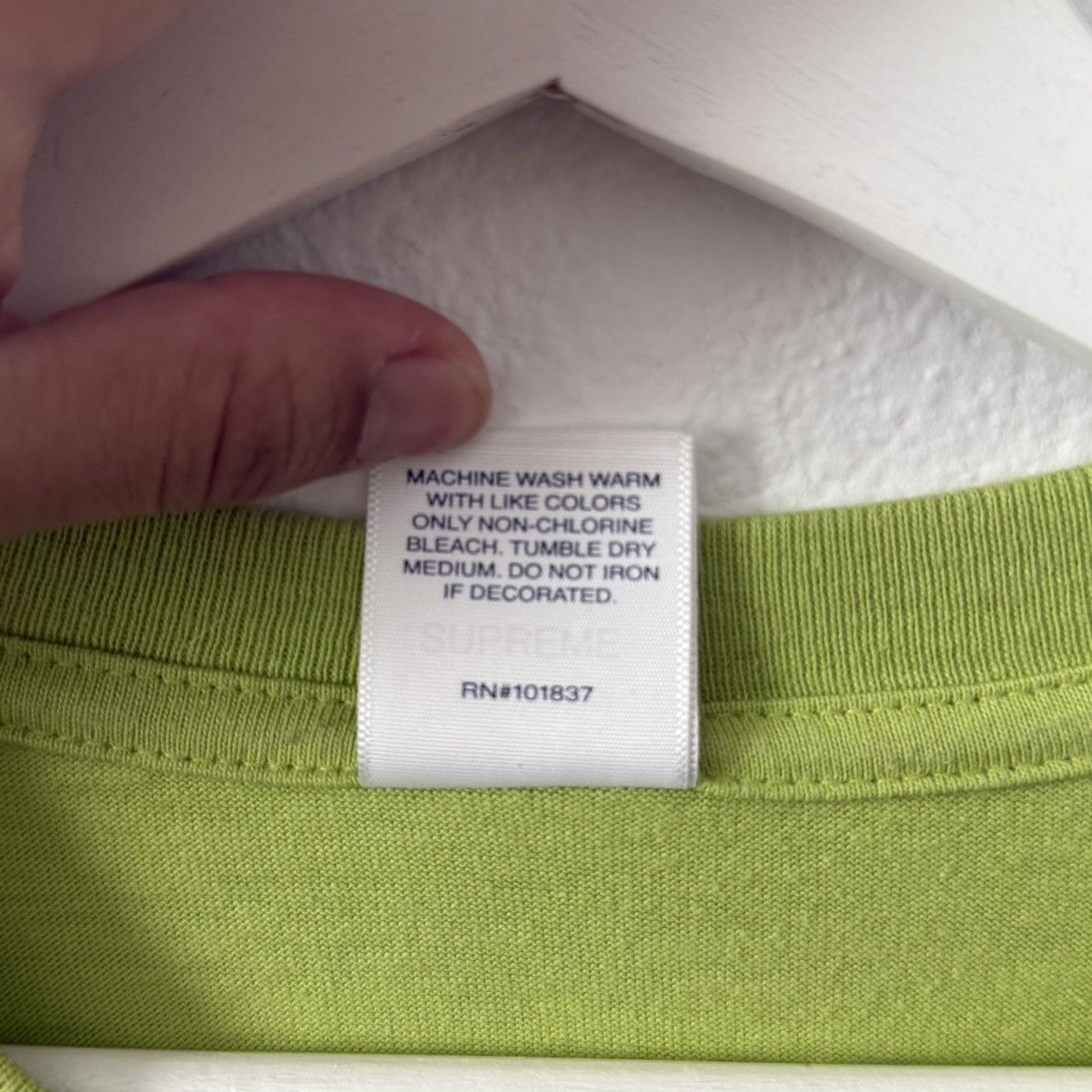 Supreme Supreme Men's Green T-shirt Size US L / EU 52-54 / 3 - 4 Thumbnail