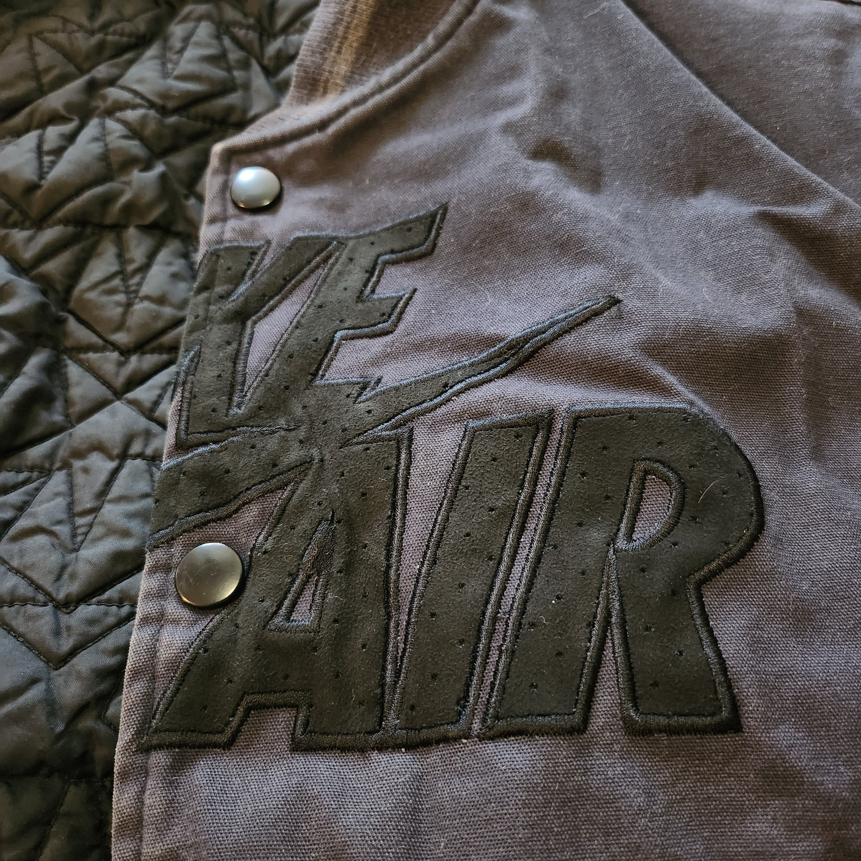 Nike × Vintage Varsity bomber Jacket y2k Nike Air Size US M / EU 48-50 / 2 - 4 Thumbnail