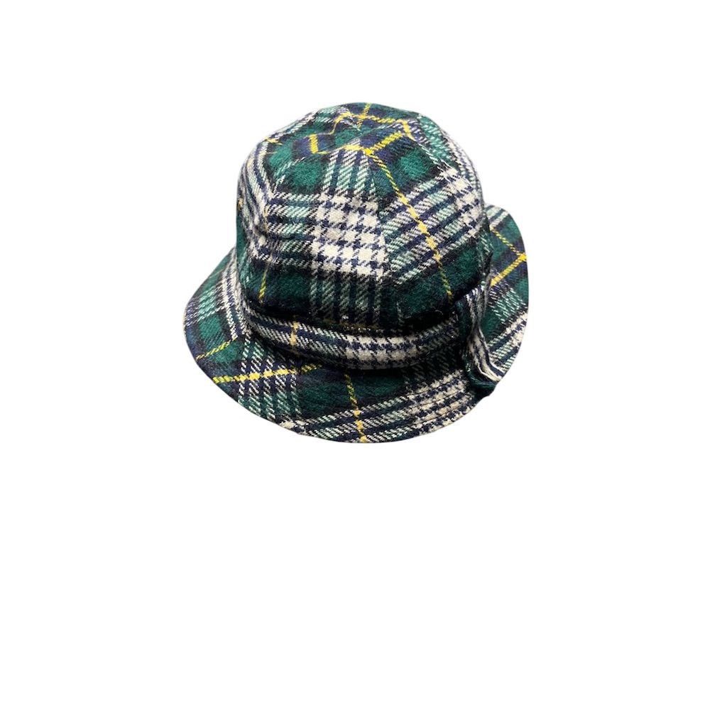 Pendleton VTG 1950’s Blarney Walking Hat Pendleton Wool Plaid Bucket Size ONE SIZE - 2 Thumbnail