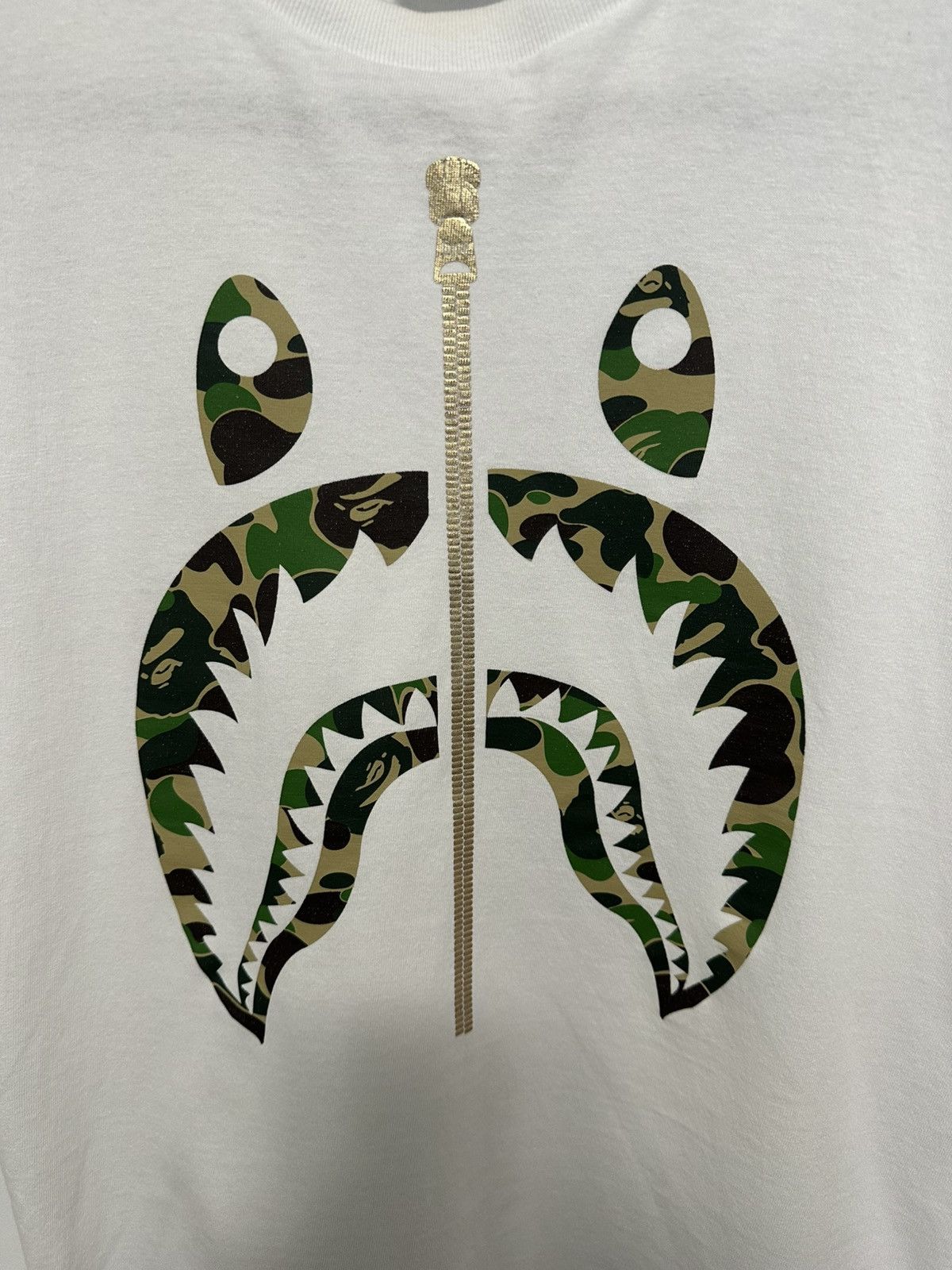 Bape Bape Logo White T Shirt Size US M / EU 48-50 / 2 - 2 Thumbnail