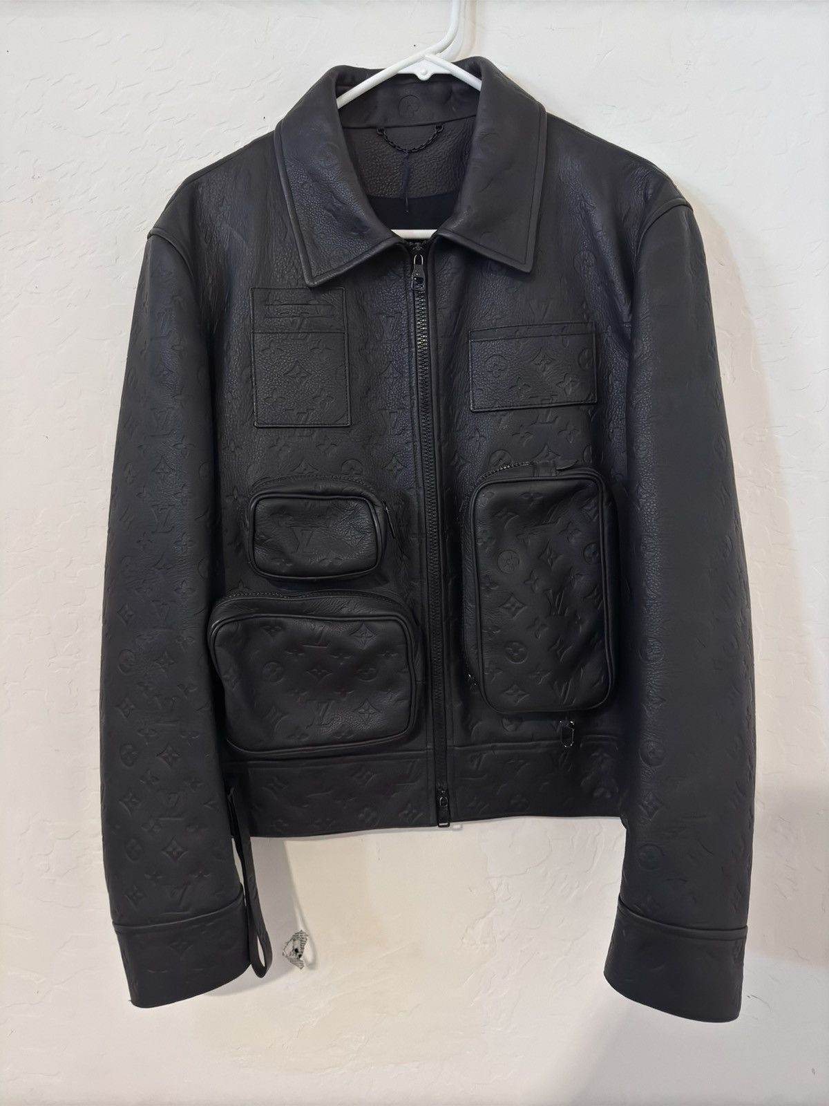 Louis Vuitton virgil louis vuitton leather jacket Size US L / EU 52-54 / 3 - 2 Thumbnail