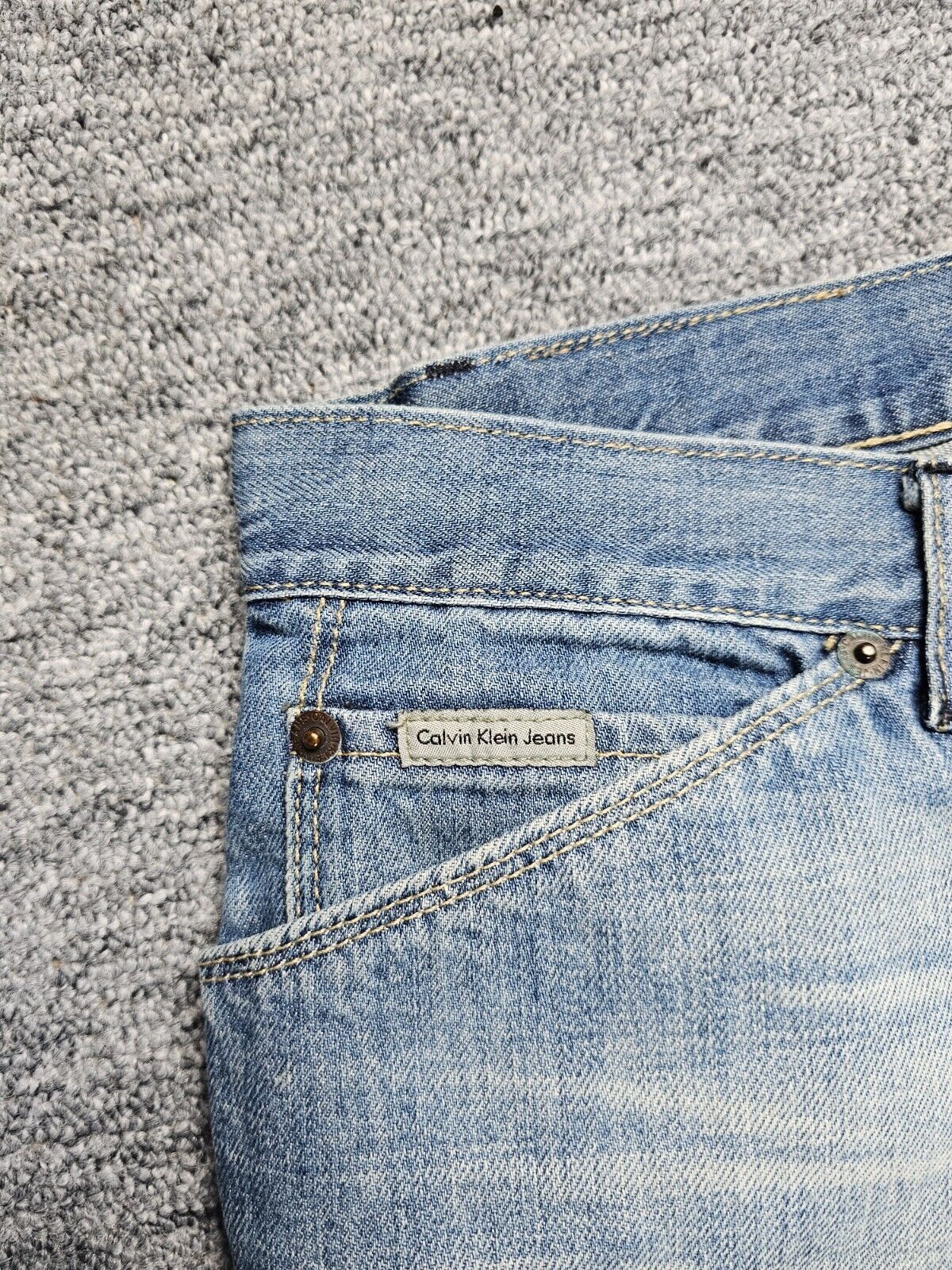 Calvin Klein Vintage Y2K Calvin Klein Low Rise Flare Bootcut Jeans W32 Size 32" / US 10 / IT 46 - 3 Thumbnail