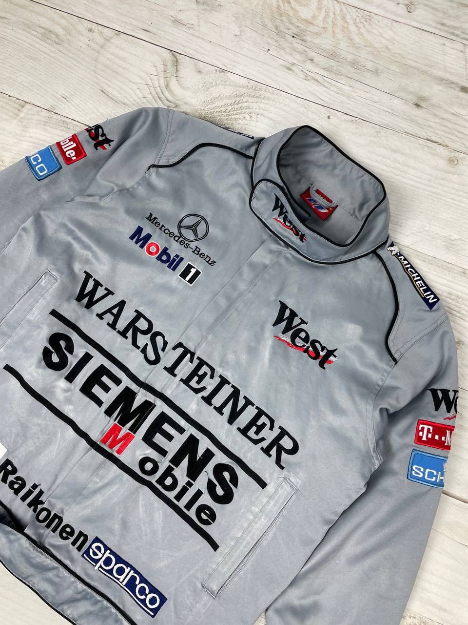 Mercedes-Benz Vintage Mercedes Benz West Racing Suit 90s Jacket & Pants Size US S / EU 44-46 / 1 - 3 Thumbnail