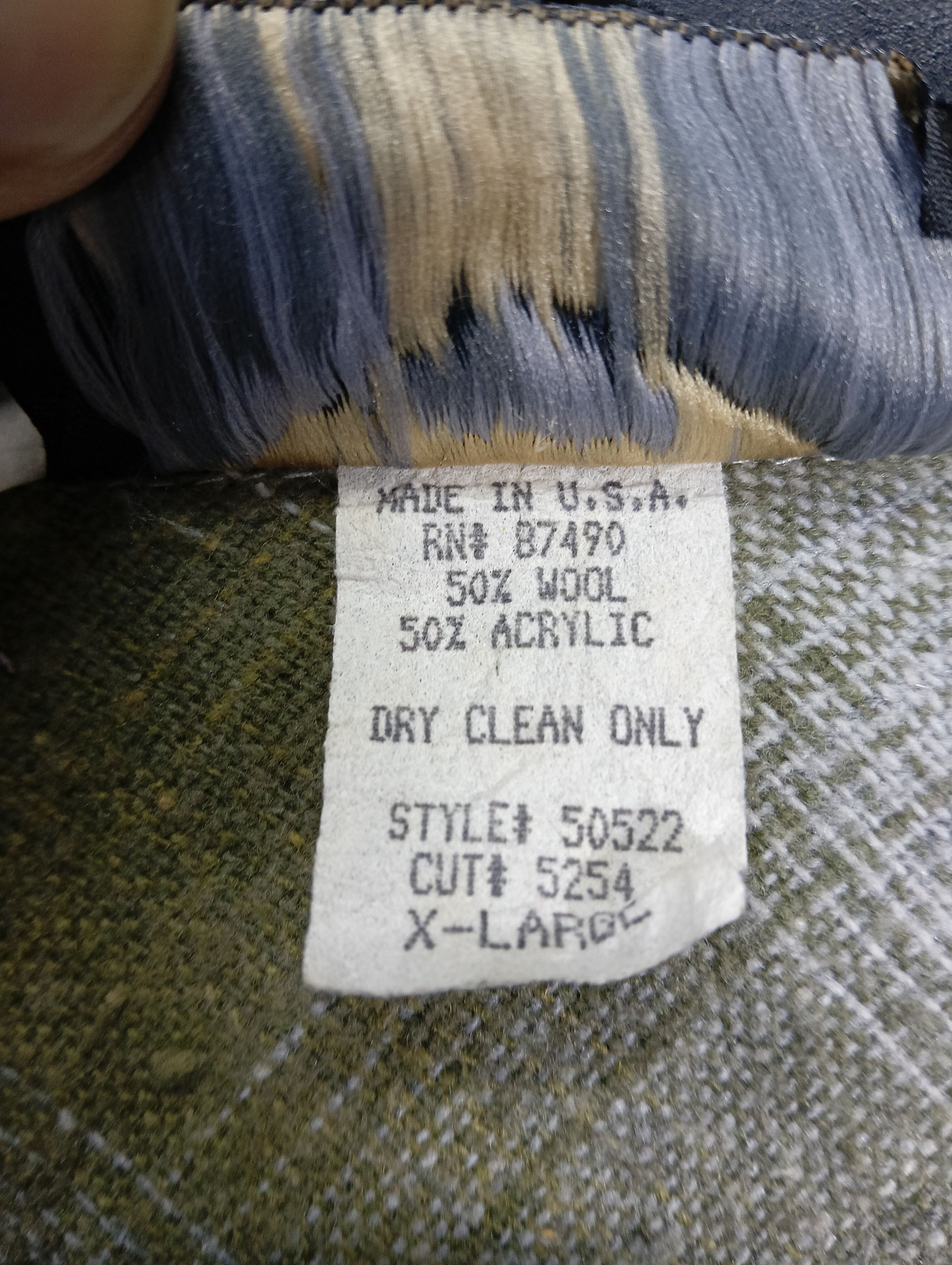 Vintage vintage wool kik wear button up rare TEE Size US XXL / EU 58 / 5 - 3 Thumbnail