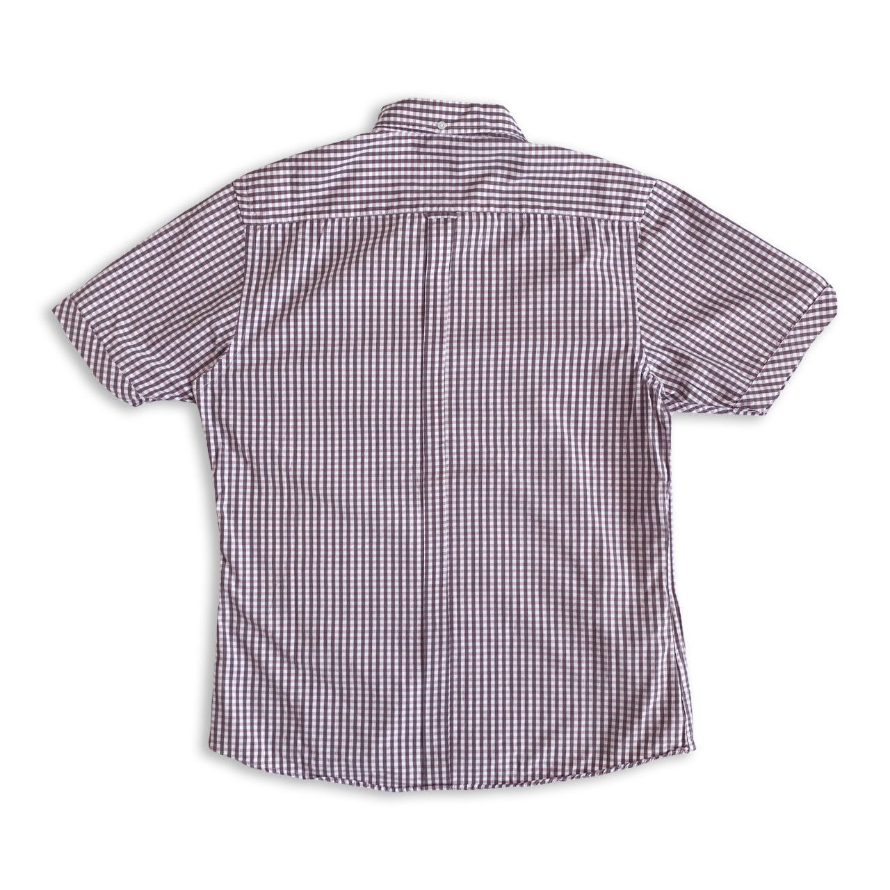 Fred Perry FRED PERRY Button Up Shirt Short Sleeve Casual Tee Check Size US L / EU 52-54 / 3 - 3 Thumbnail