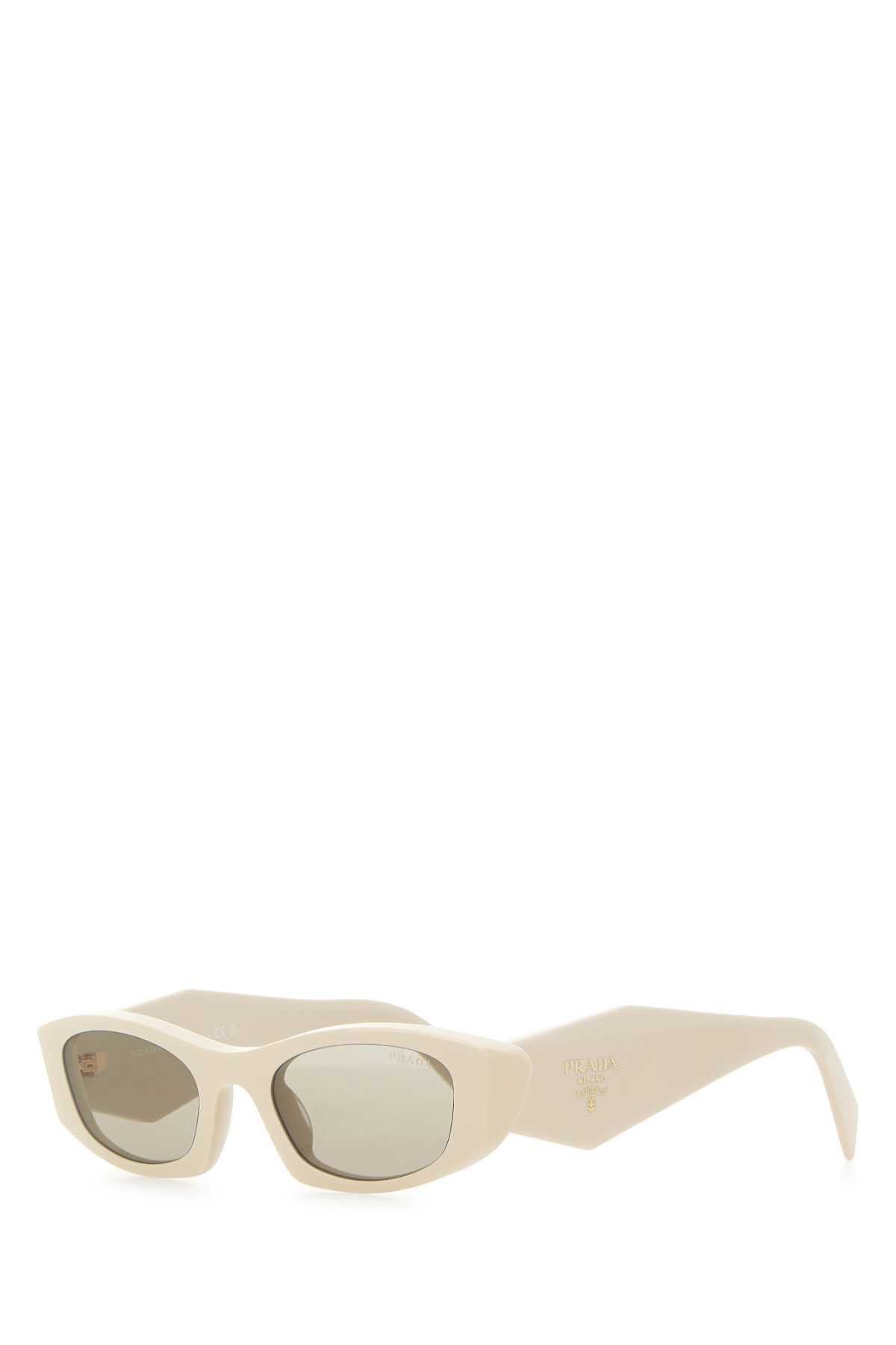 Prada Chalk Acetate Sunglasses Size ONE SIZE - 1 Thumbnail