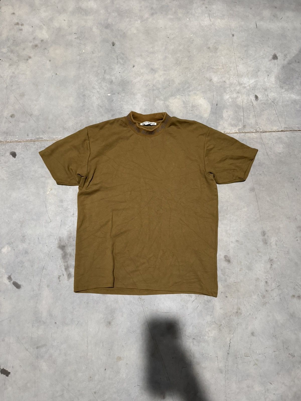 Acne Studios acne studios collar logo t shirt Size US S / EU 44-46 / 1 - 1 Thumbnail