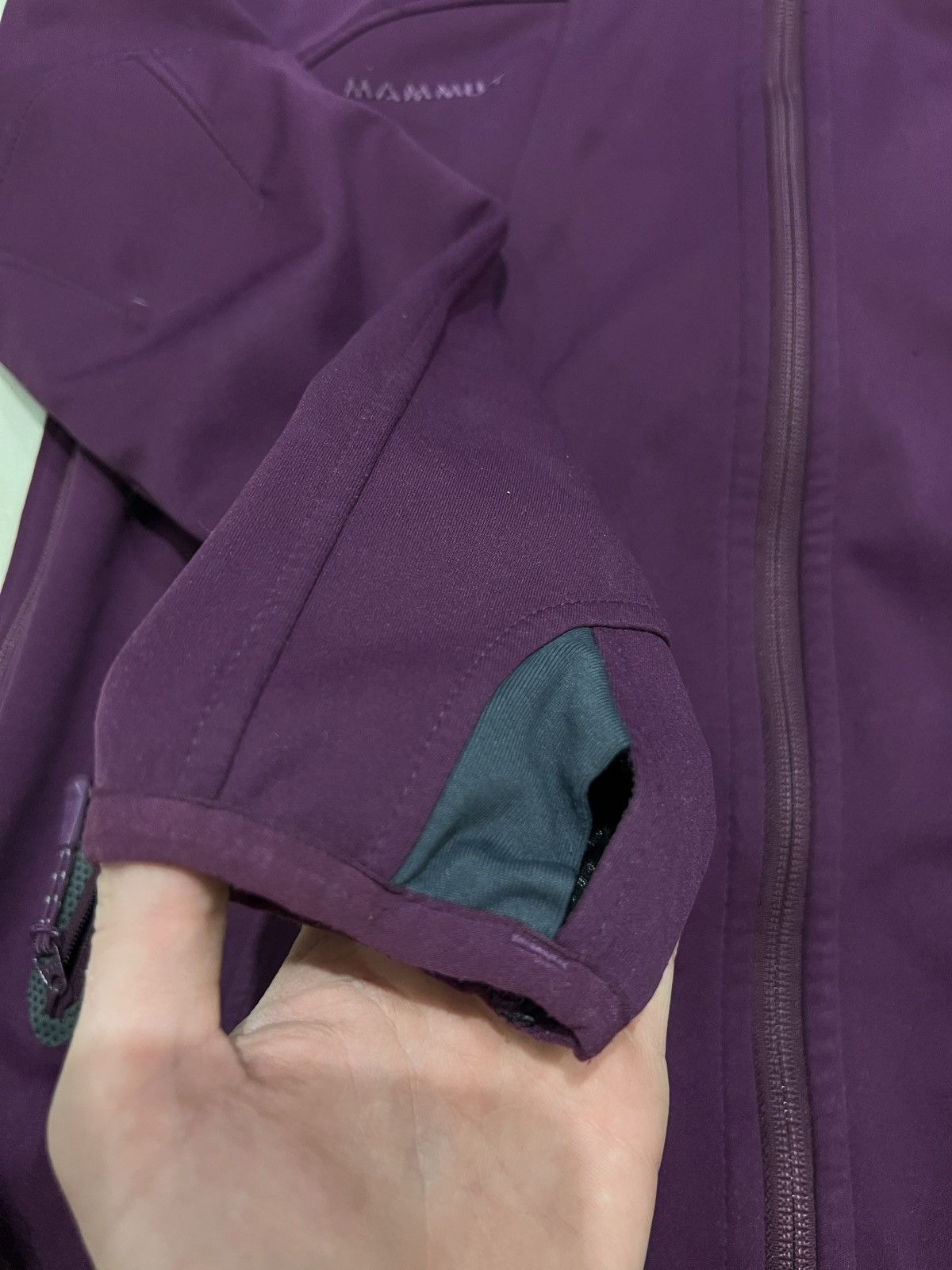 Vintage Vintage mammut women's jacket purple with many zippers Size L / US 10 / IT 46 - 5 Thumbnail