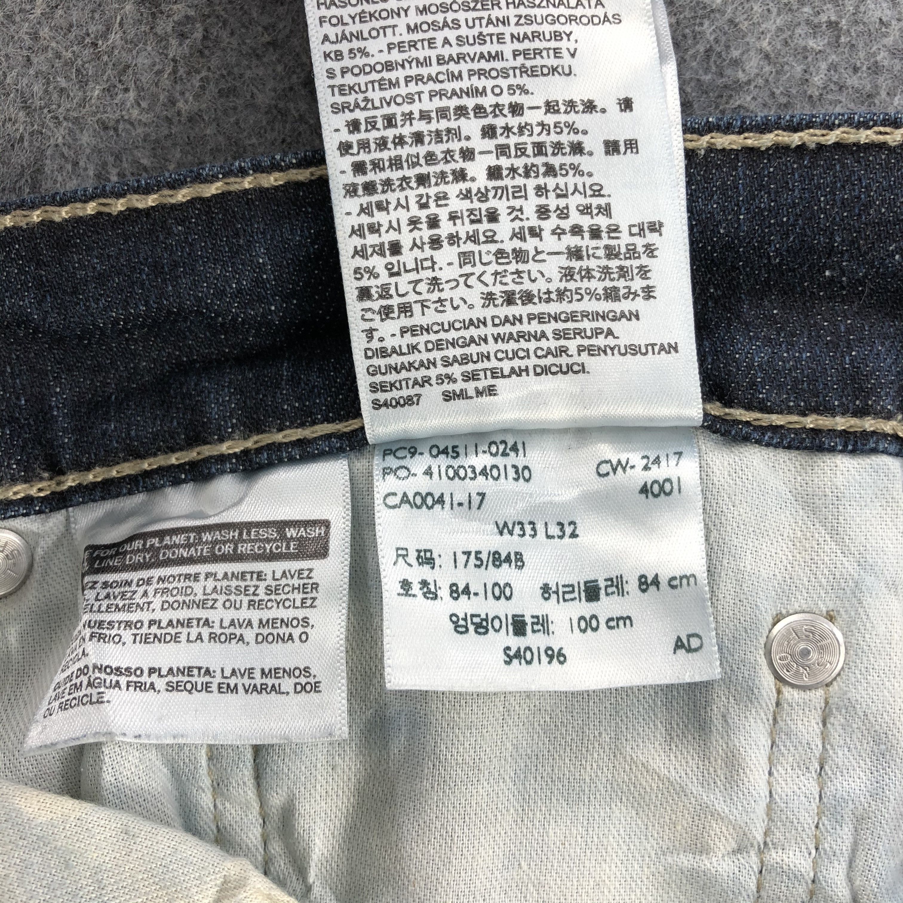 Levi's Vintage Levis 511 Jeans-J943 Size US 32 / EU 48 - 12 Thumbnail