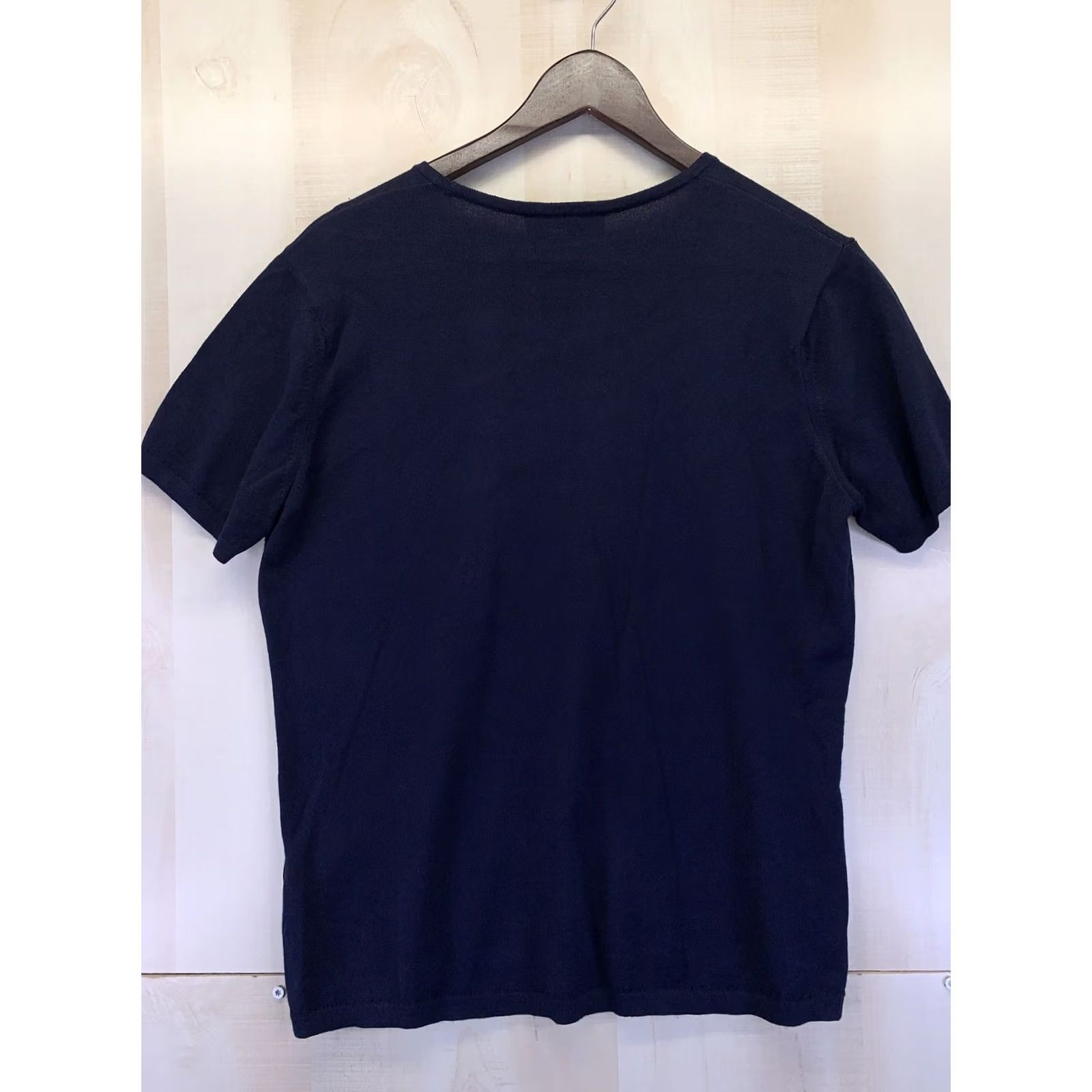 Eddie Bauer VINTAGE Eddie Bauer Shirt Women’s SZ L Blue Knit Short Sleeve 100% Cotton T-Shirt Size L / US 10 / IT 46 - 4 Thumbnail