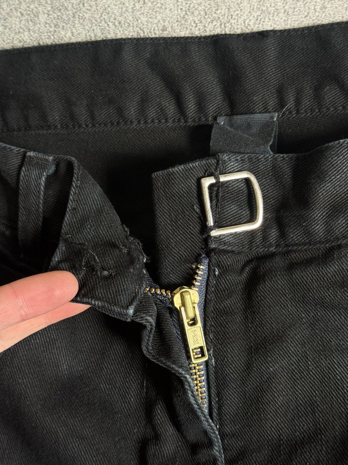 Damir Doma × Silent By Damir Doma Silent By Damir Doma 3D denim pant trouser jeans Y2K L.G.B. Size US 30 / EU 46 - 8 Thumbnail