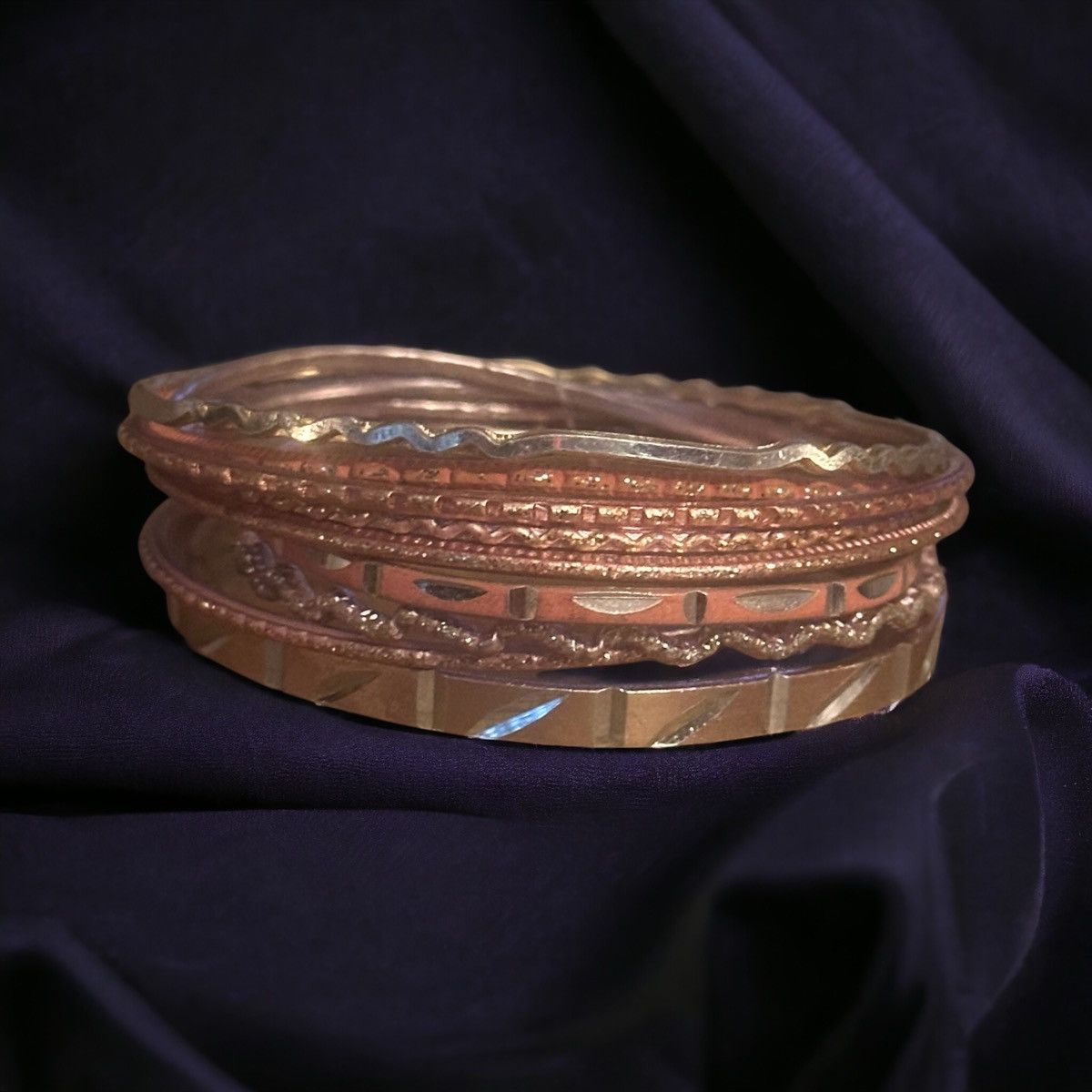 Other Rose tone bangle bracelets Size ONE SIZE - 1 Thumbnail