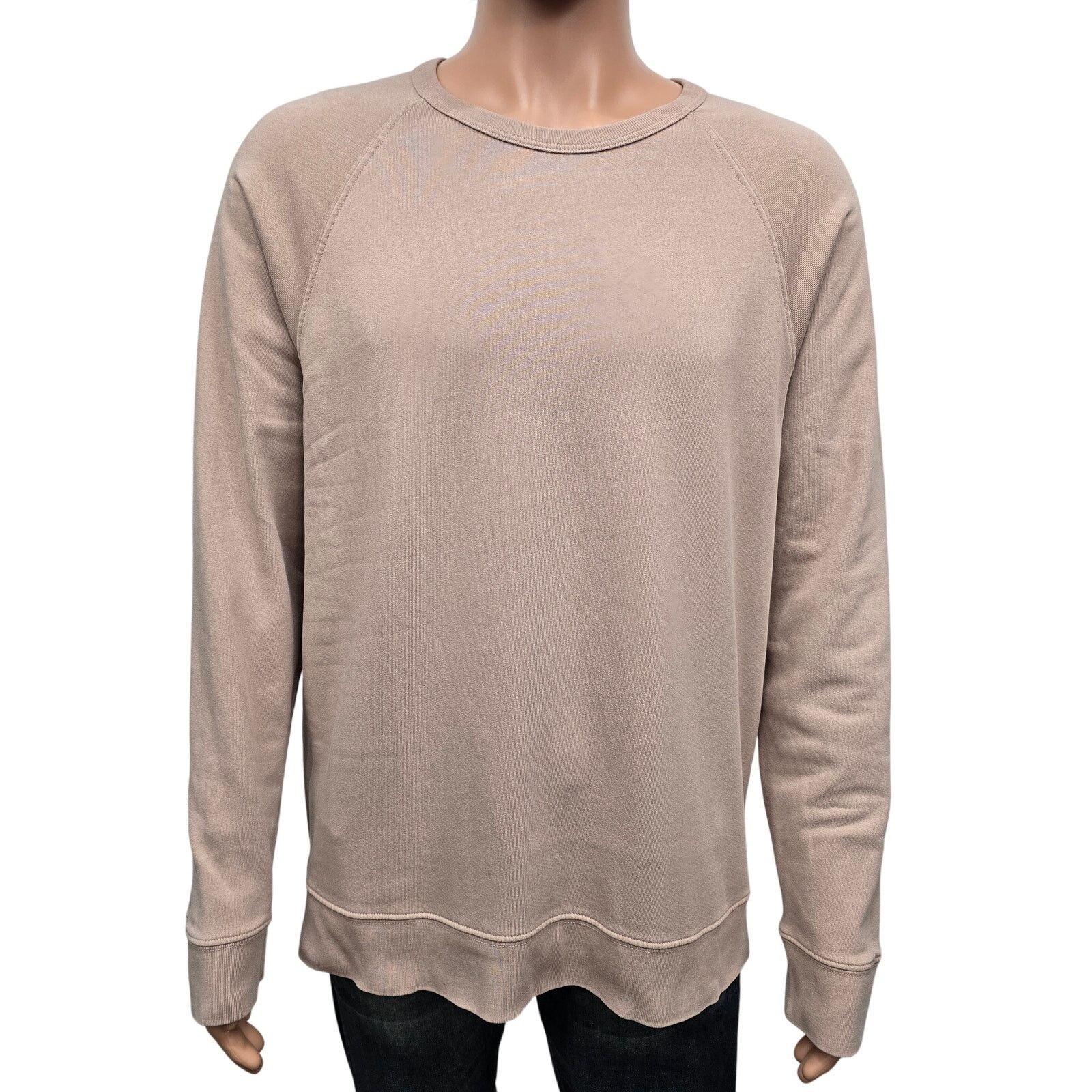 Vince VINCE Garment Dye Sweatshirt In Washed Himalayan L/S Tee L Size US L / EU 52-54 / 3 - 2 Thumbnail