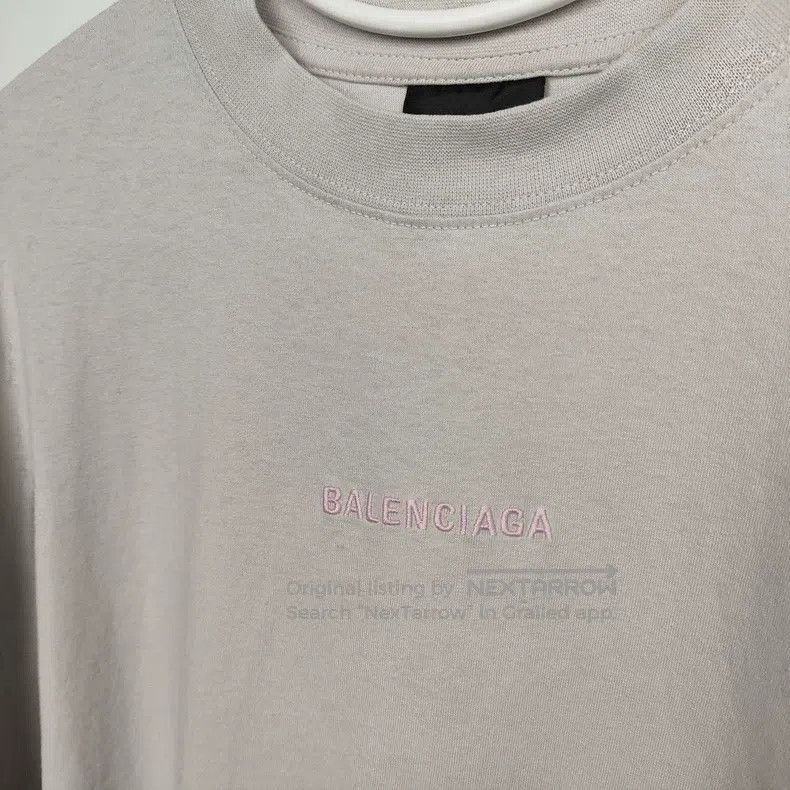 Balenciaga Balenciaga Cotton T-Shirt Size XS Grey Size US XS / EU 42 / 0 - 3 Thumbnail