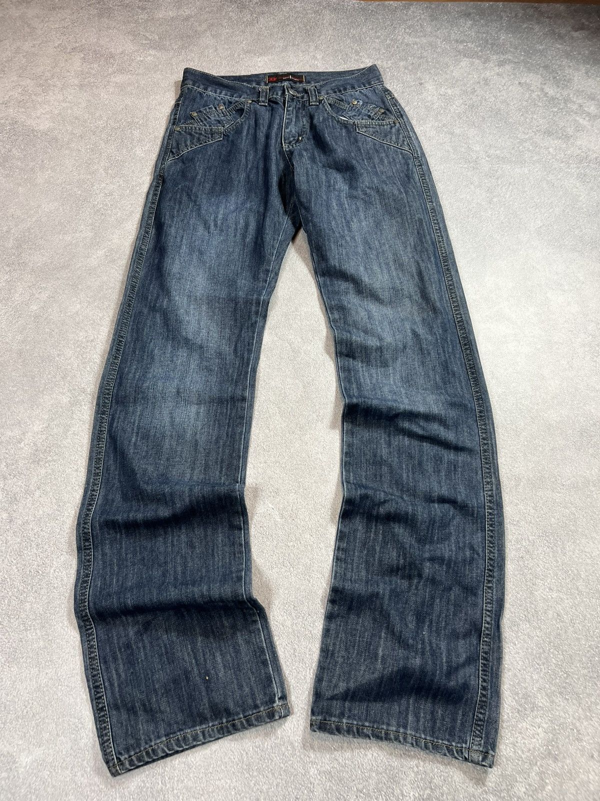 Diesel 🔥VTG HYPE RICK OWENS JUNYA WATANABE STYLE DISTRESSED JEANS Size US 31 - 7 Thumbnail