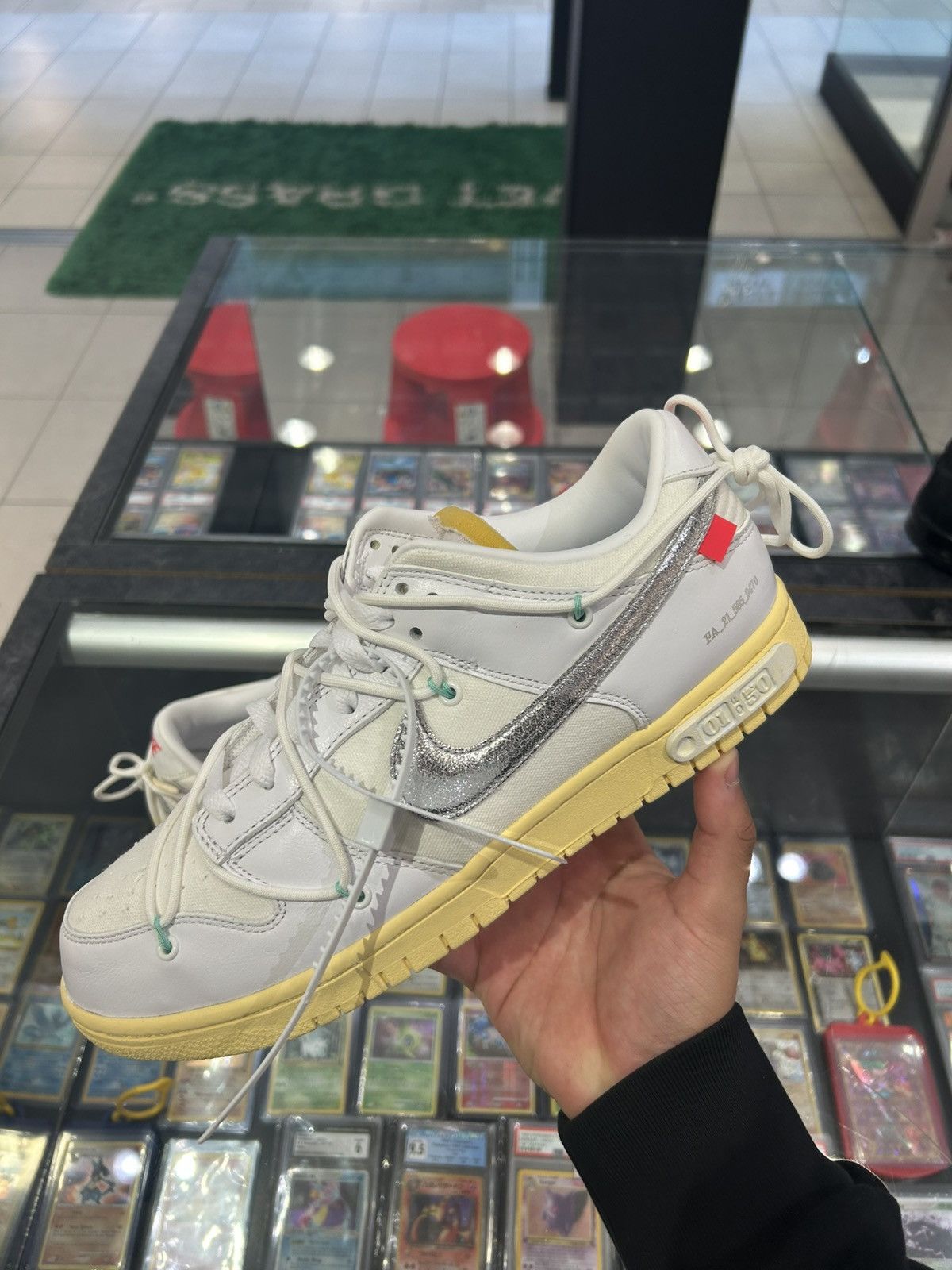 Nike × Off-White Nike dunk low Off-white lot 50 Size US 10.5 / EU 43-44 - 2 Thumbnail