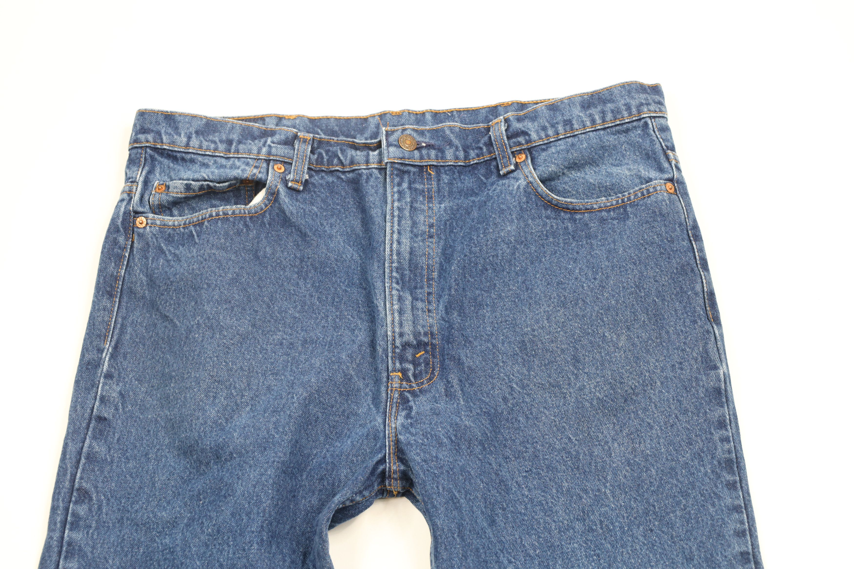 Levi's × Vintage Vintage 80s Levis 517xx Flared Wide Leg Bootcut Jeans USA Size US 38 / EU 54 - 2 Thumbnail