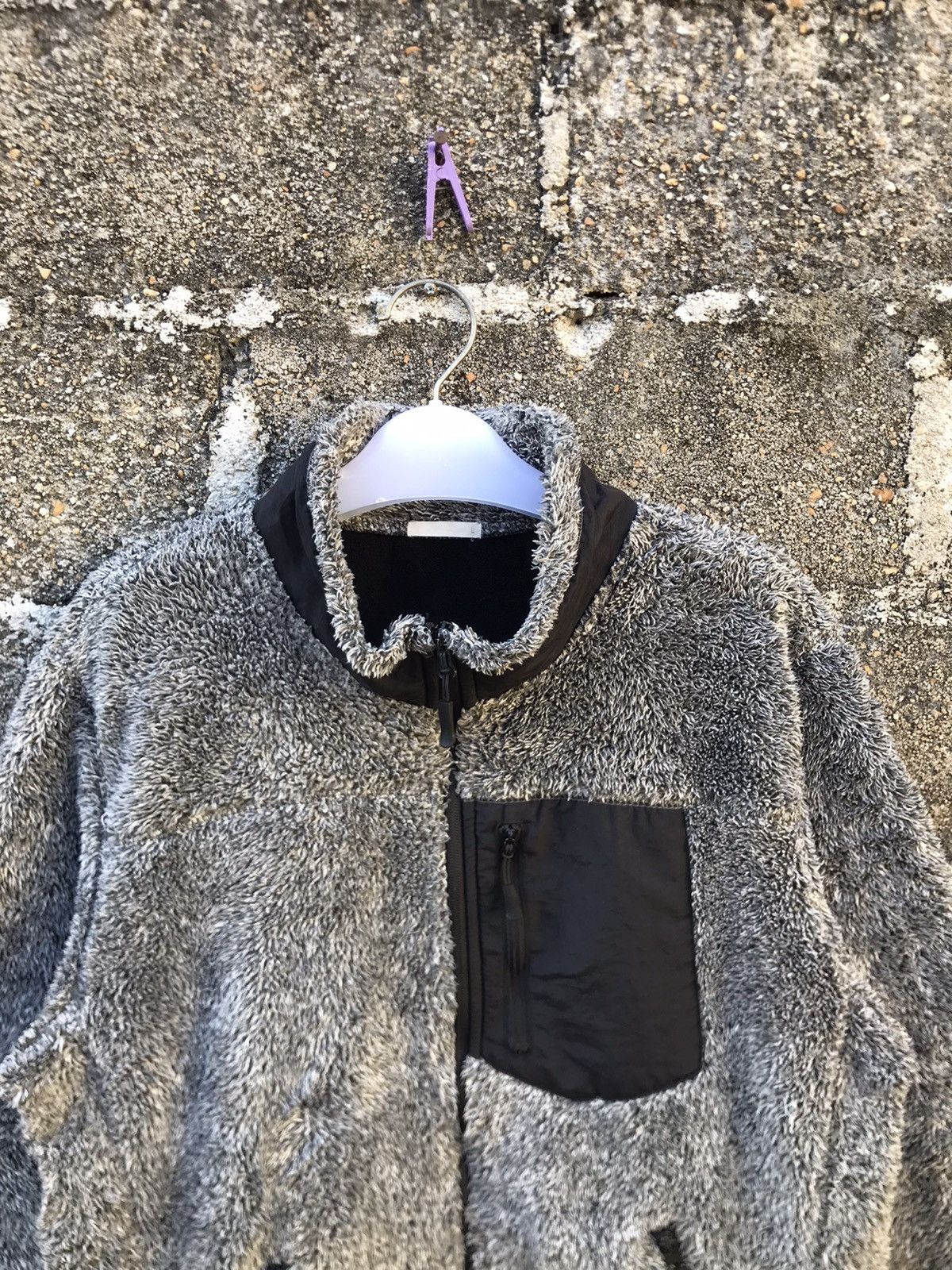 GU × Japanese Brand 🌟Gu Outdoor style Deep Pile Fleece Zipper Sweater Jacket Size US M / EU 48-50 / 2 - 5 Thumbnail