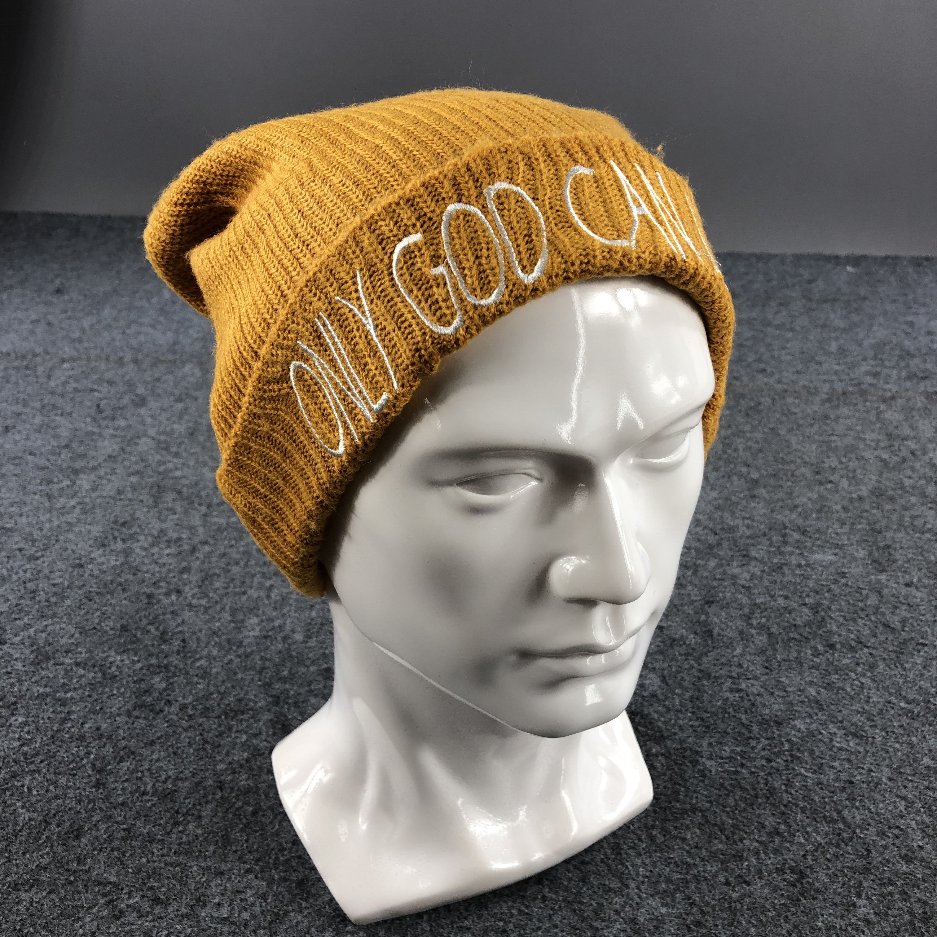 Vintage Unknown Only God Can Judge Me Beanie Snowcap Snow Hat B175 Size ONE SIZE - 1 Thumbnail