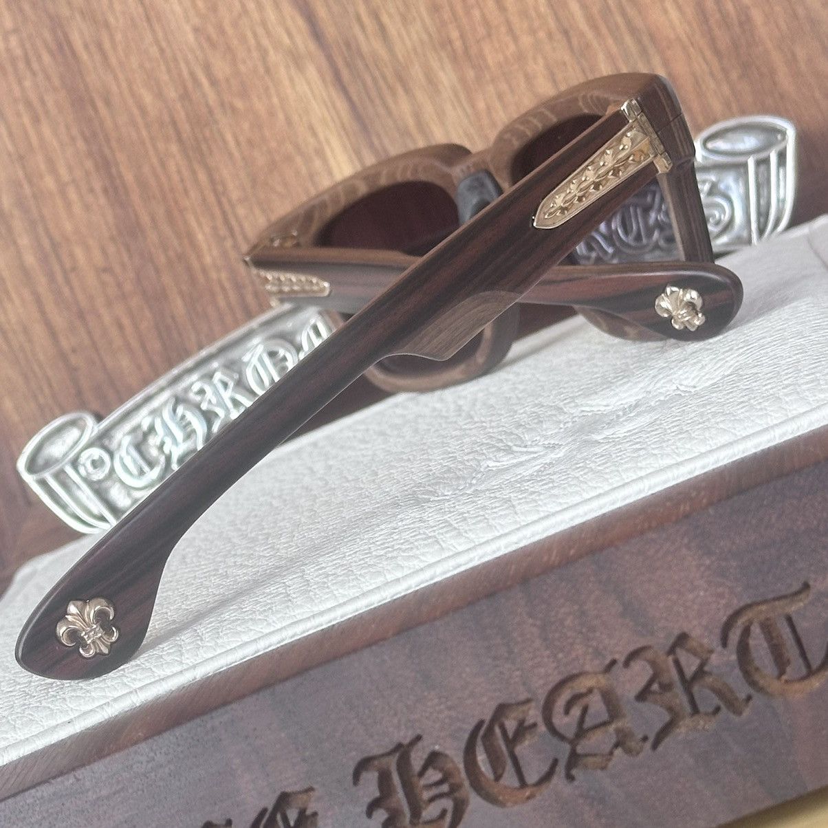 Chrome Hearts 🏆GRAIL🏆 Chrome Hearts 1/1 LILITH ‘Dark Triad’ Glasses Size ONE SIZE - 6 Thumbnail