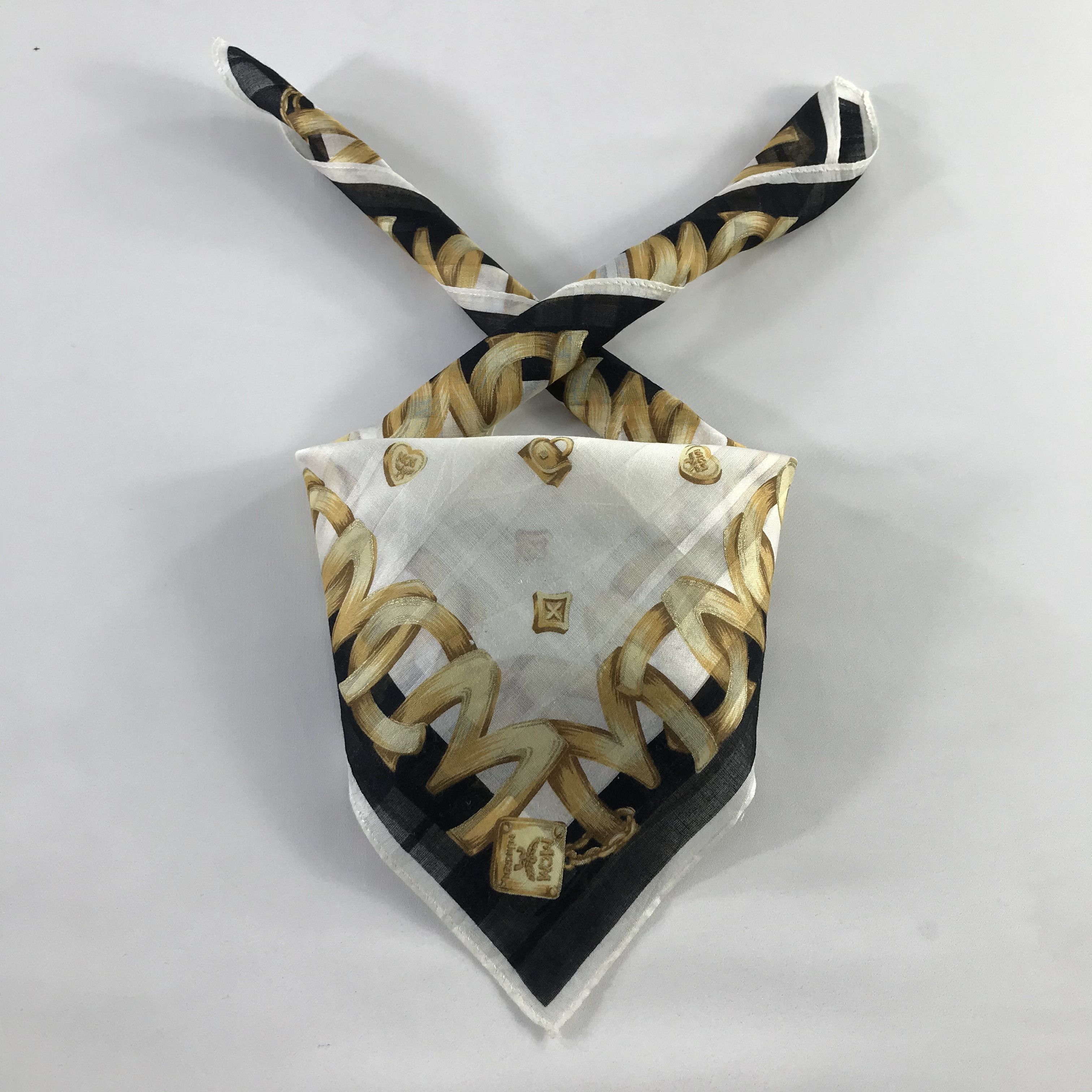 MCM × Vintage MCM Bandana / Handkerchief / Neckerchief - S726 Size ONE SIZE - 3 Thumbnail